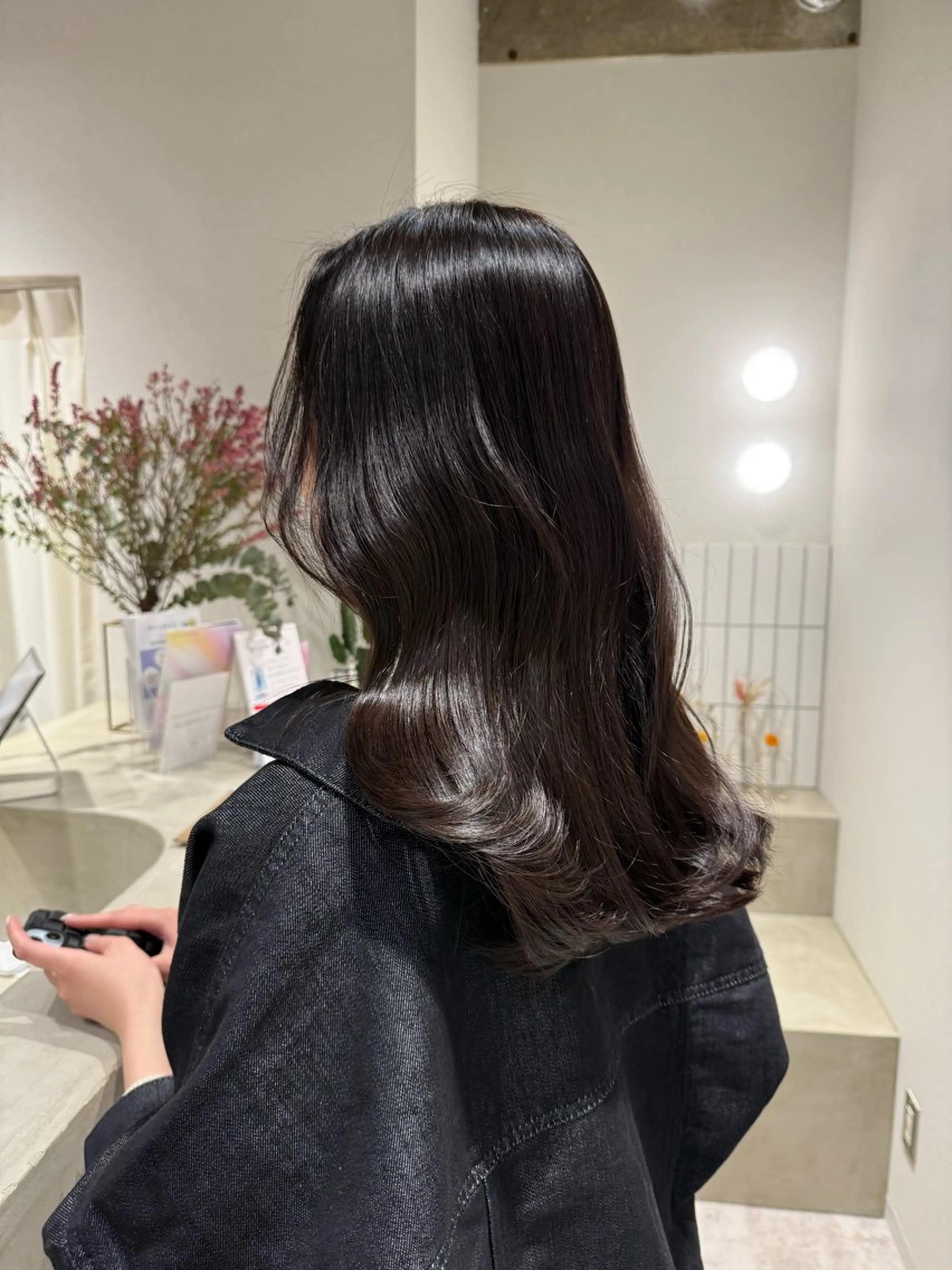 ✨大人気✨初回50％🈹🫧ULTOWA🫧カット+艶カラー+髪質改善ULTOWAトリートメント✨の写真