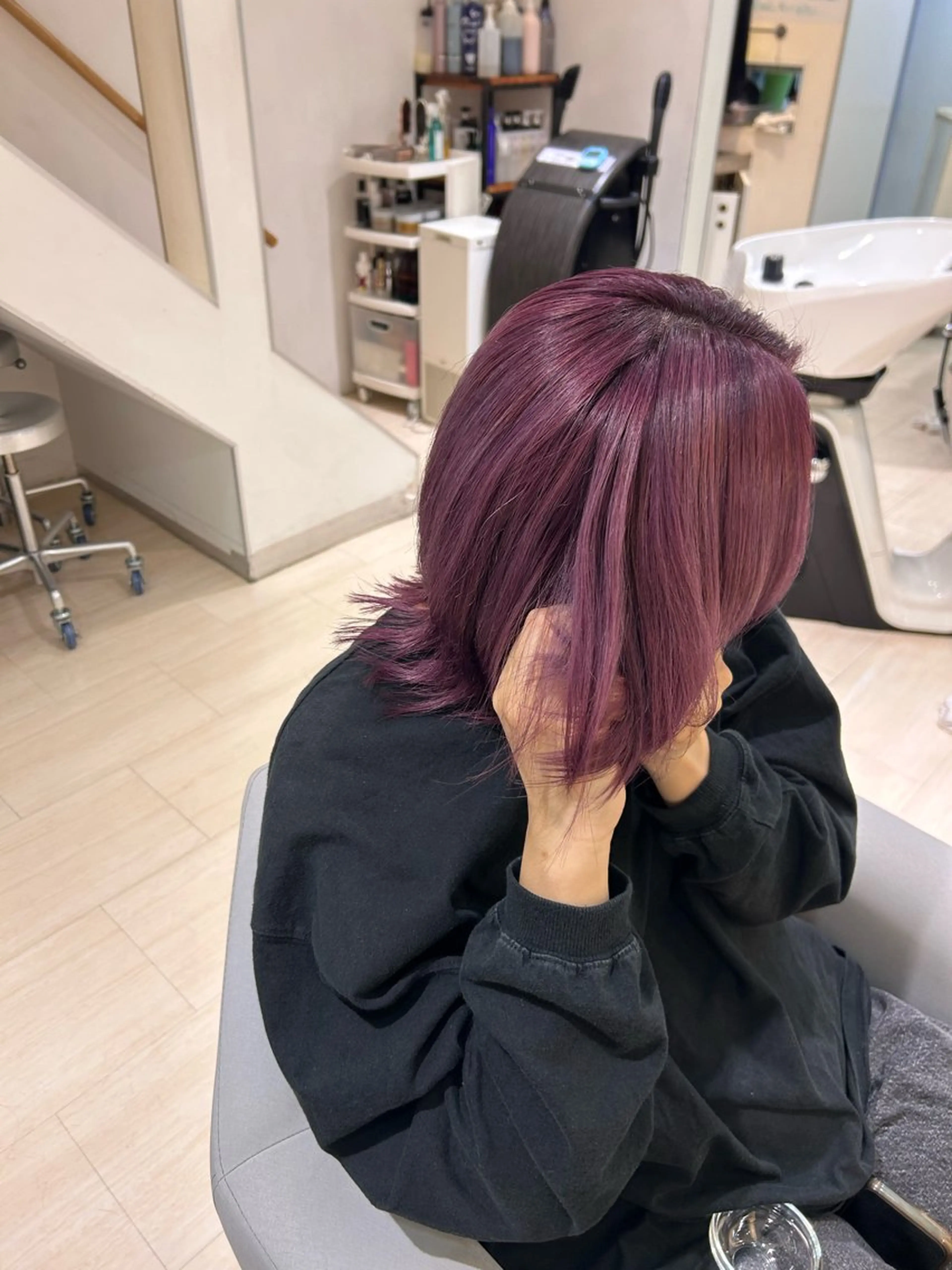 ショート ヘアカラー 堀 日次のヘアスタイル