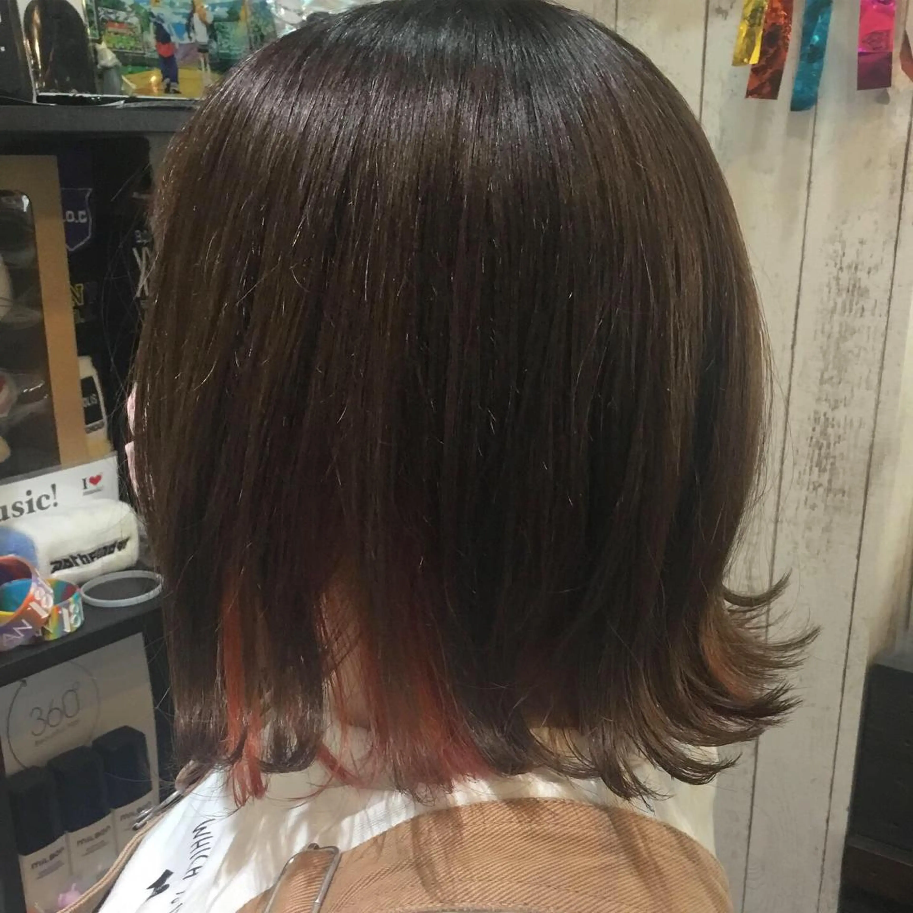 ミディアム カラー embrace エンブレイスのヘアスタイル