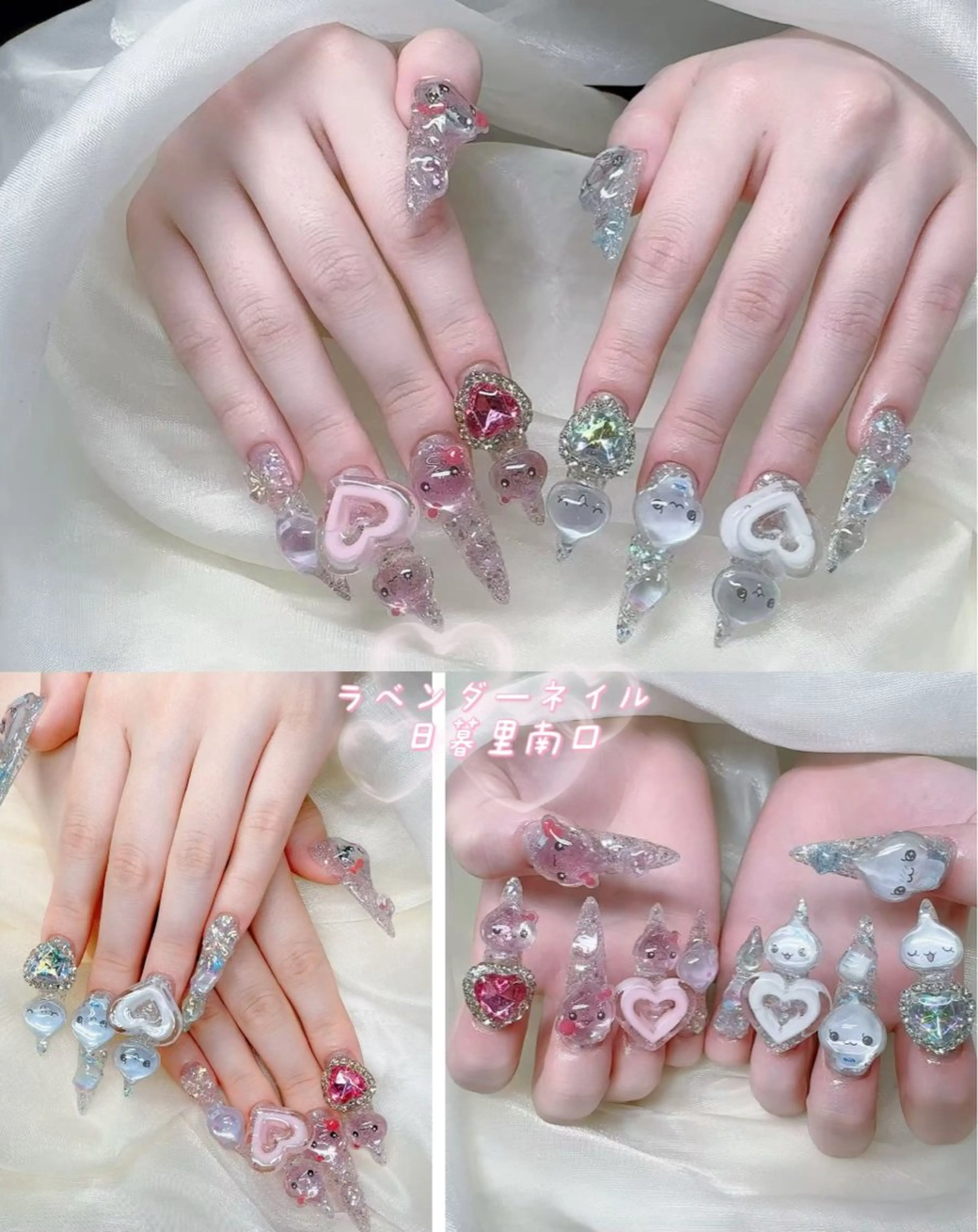 ネイル ラベンダー💖日暮里 ルル💖ネイルのネイルデザイン