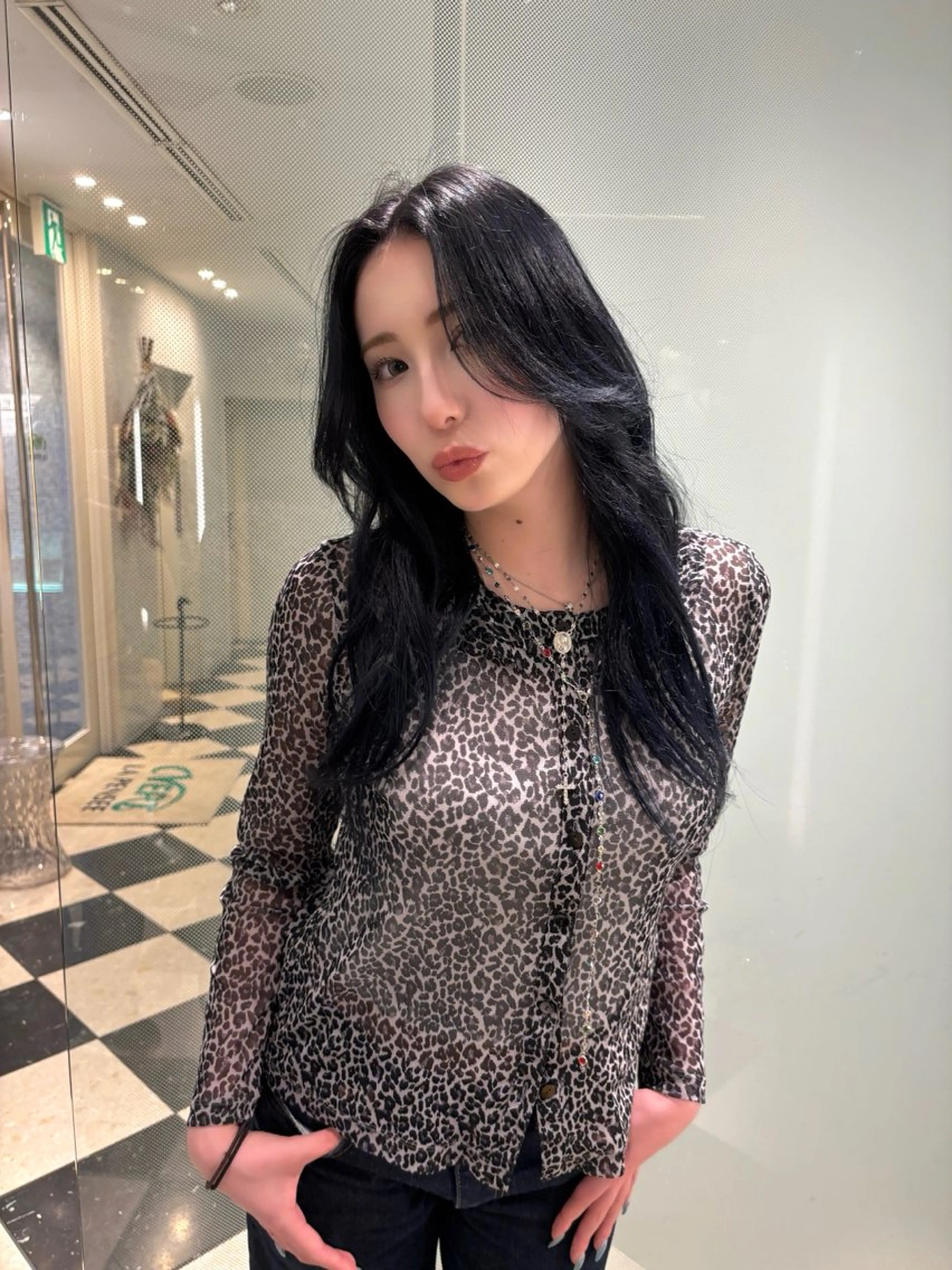 ロング カラー 顔周りカット カット レイヤーカット /ボブ/azusaのヘアスタイル