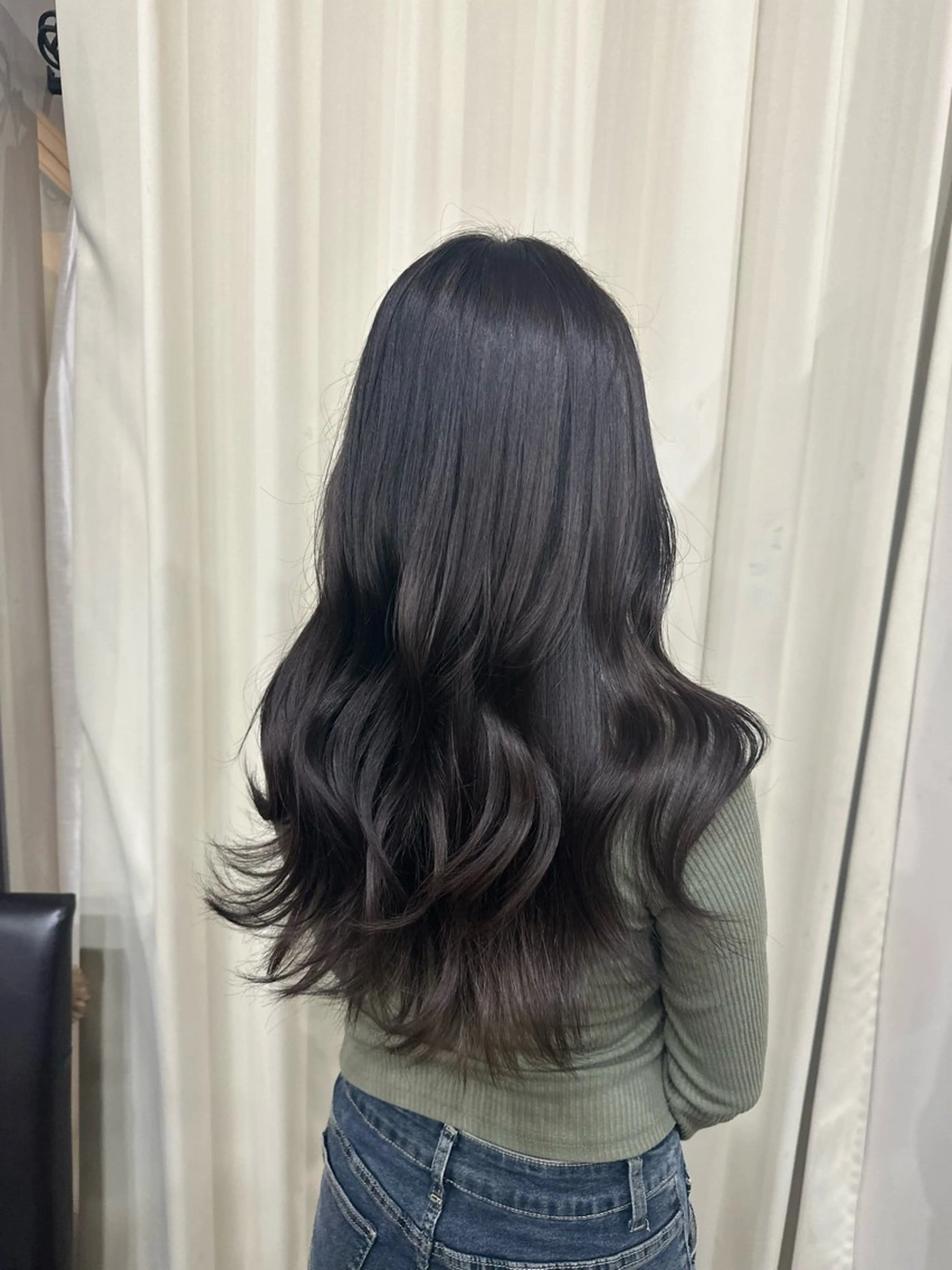 ロング 坂本 小春のヘアスタイル