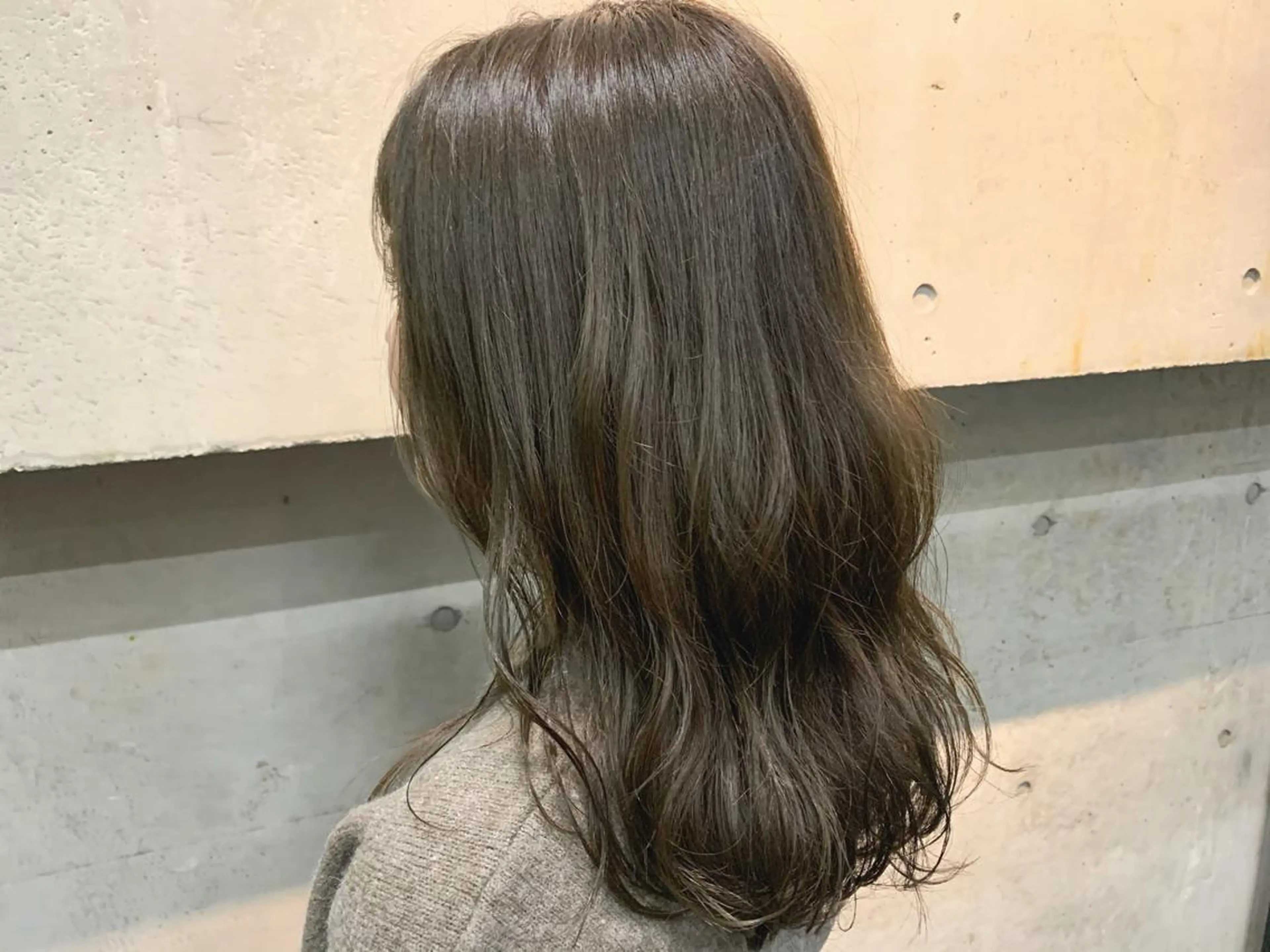 ミディアム 透明感カラー 金村真子のヘアスタイル