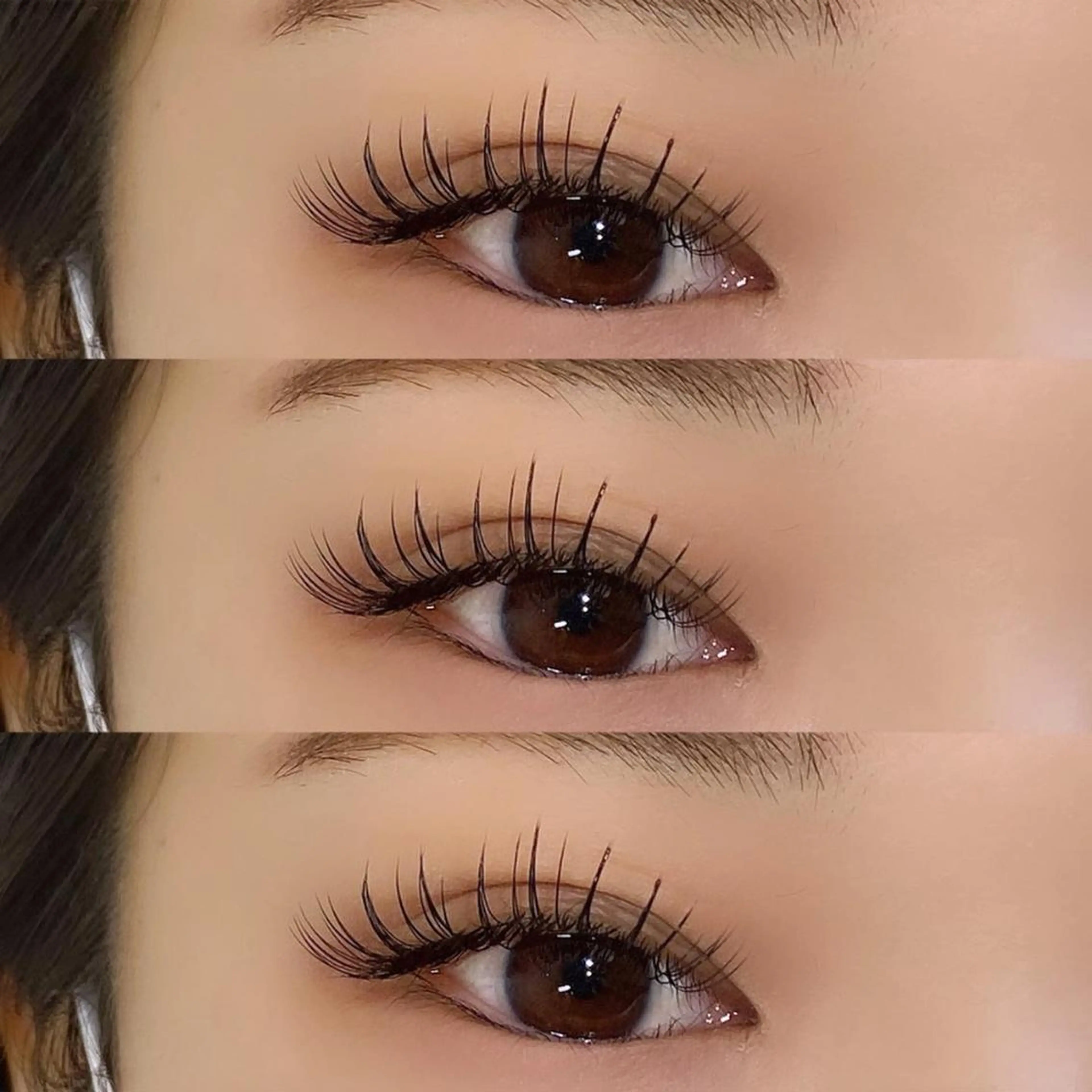 マツエク・マツパ フラットラッシュ マツエク airi 🕊‎🤍のマツエク・マツパデザイン