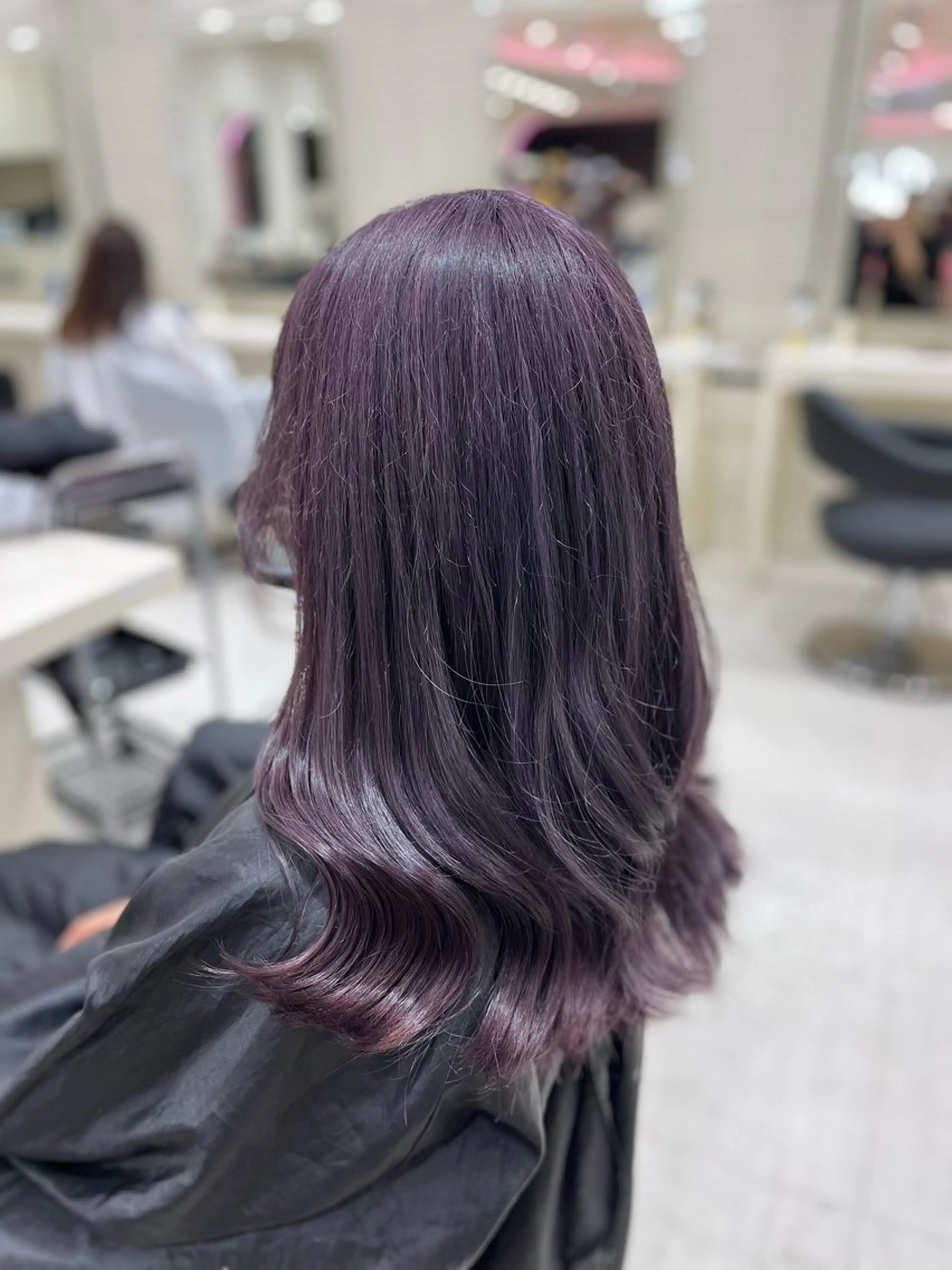 ロング ヘアカラー トリートメント 🎀淡めモテカラー WAKANA🎀のヘアスタイル