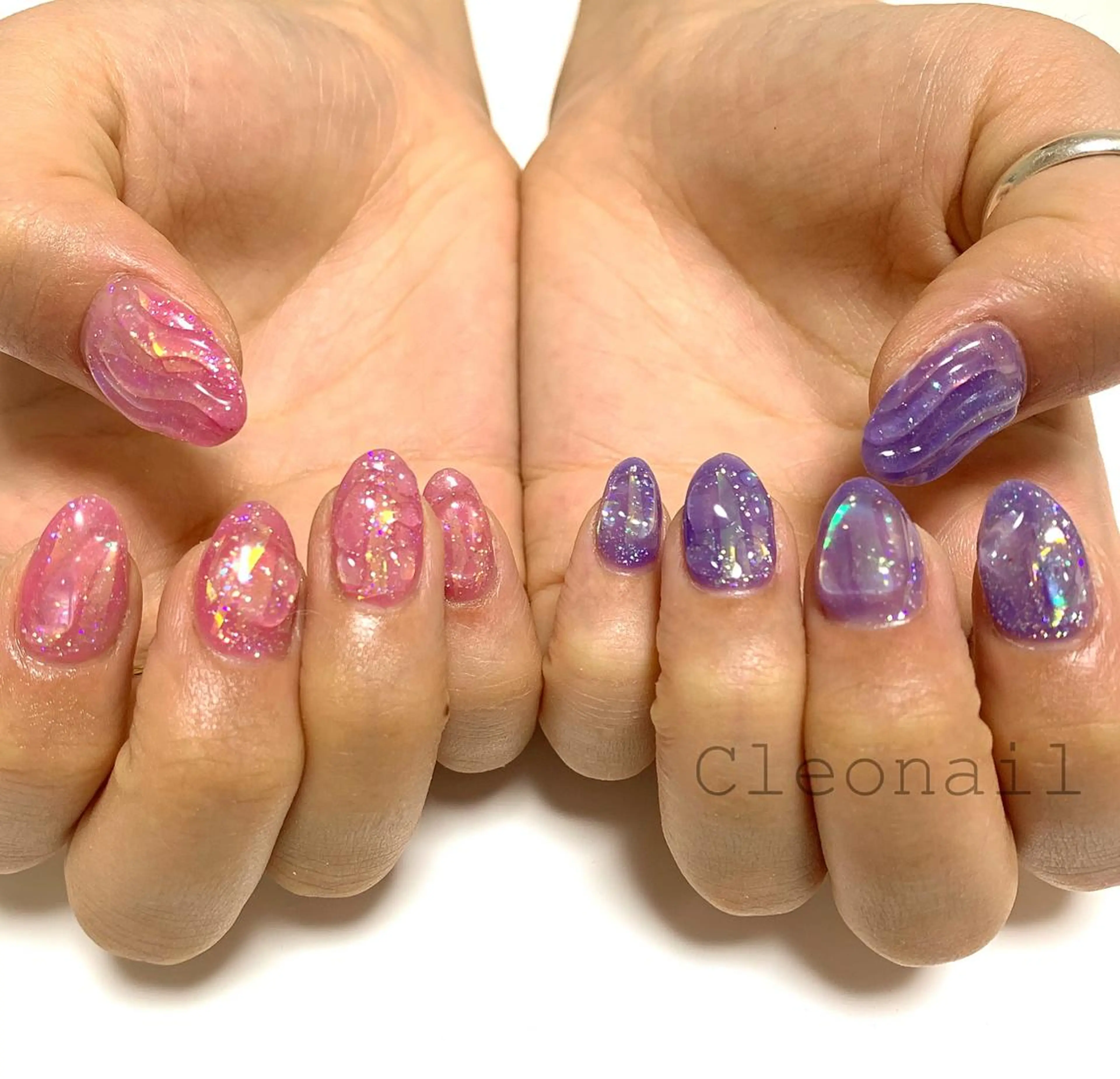 ネイル 🩵 Shizuhoのネイルデザイン