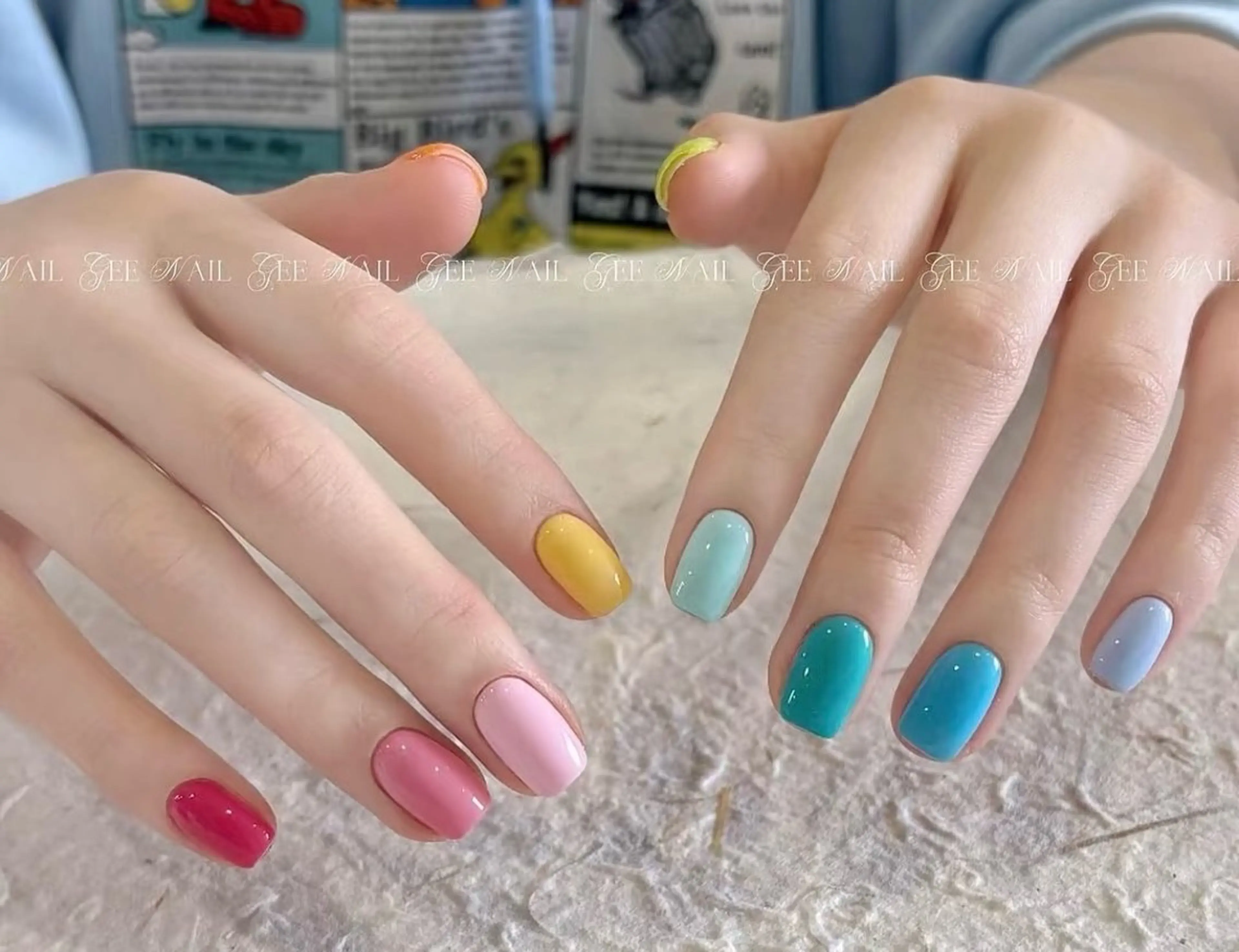 ネイル 高木 維麗絲のネイルデザイン