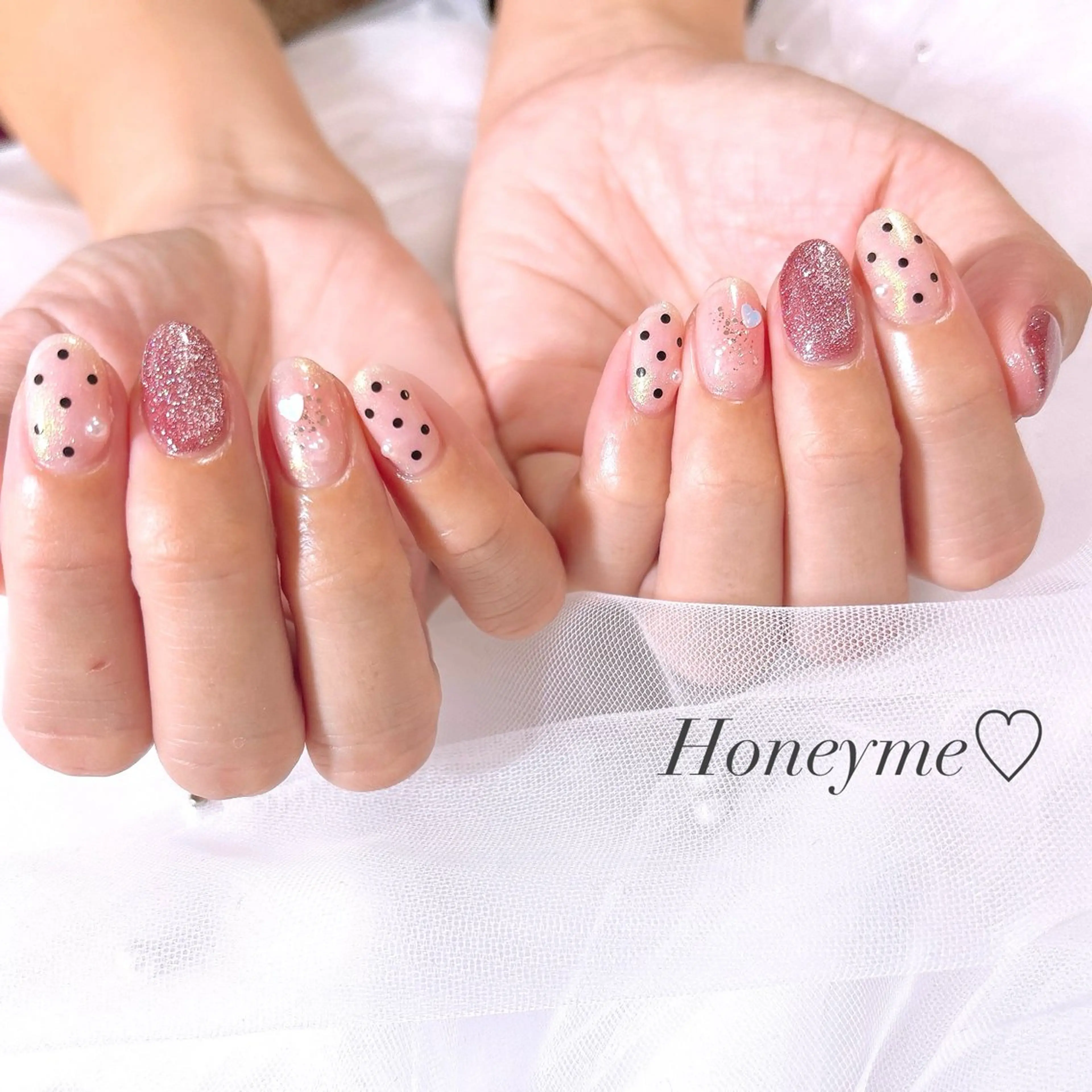 ネイル ハンドネイル nailsalon Honeyme所属・Honey me ❁⃘*.ﾟのネイルデザイン