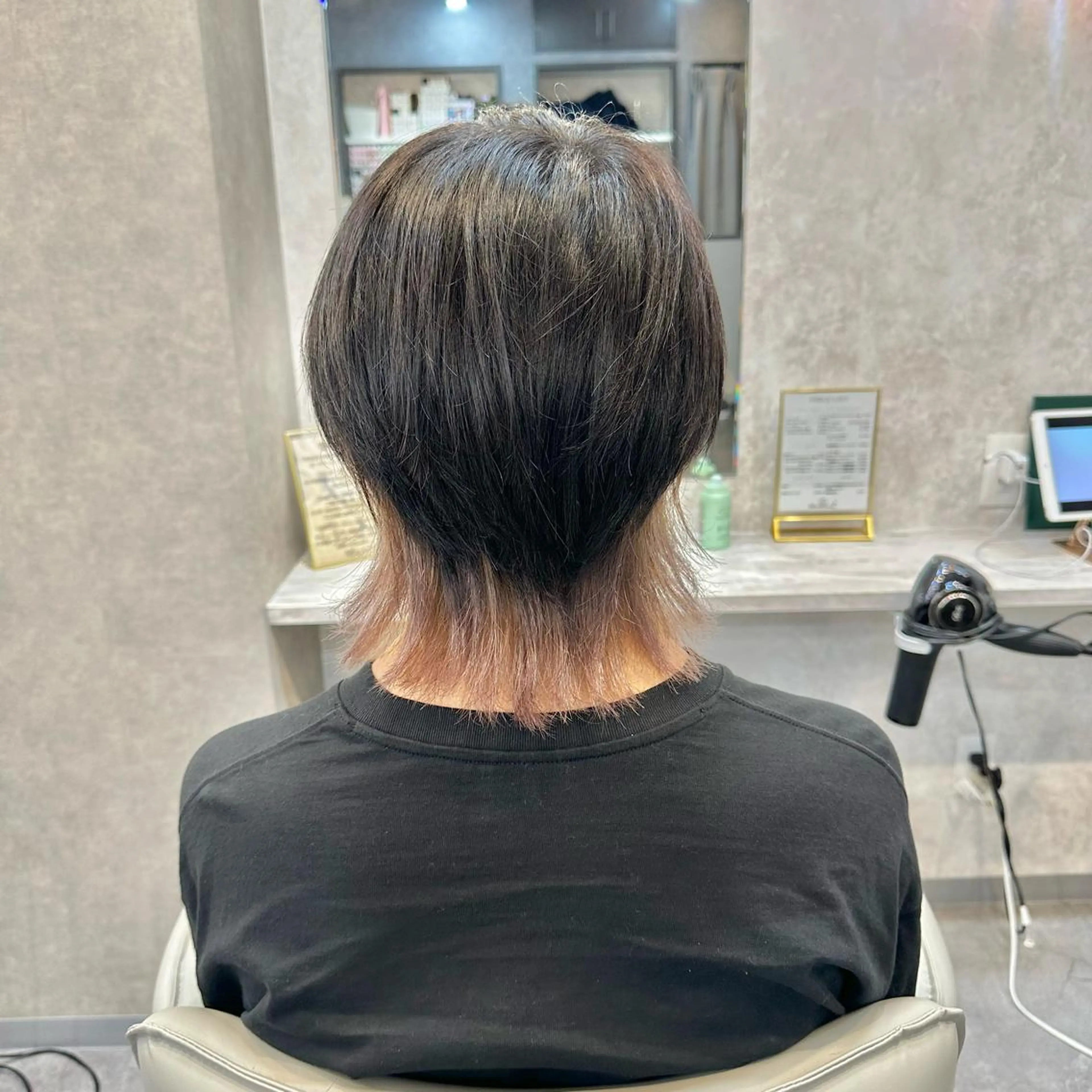 ショート カラー メンズ ヘアカラー トリートメント 菊地　智 【LAZO】千歳船橋のヘアスタイル