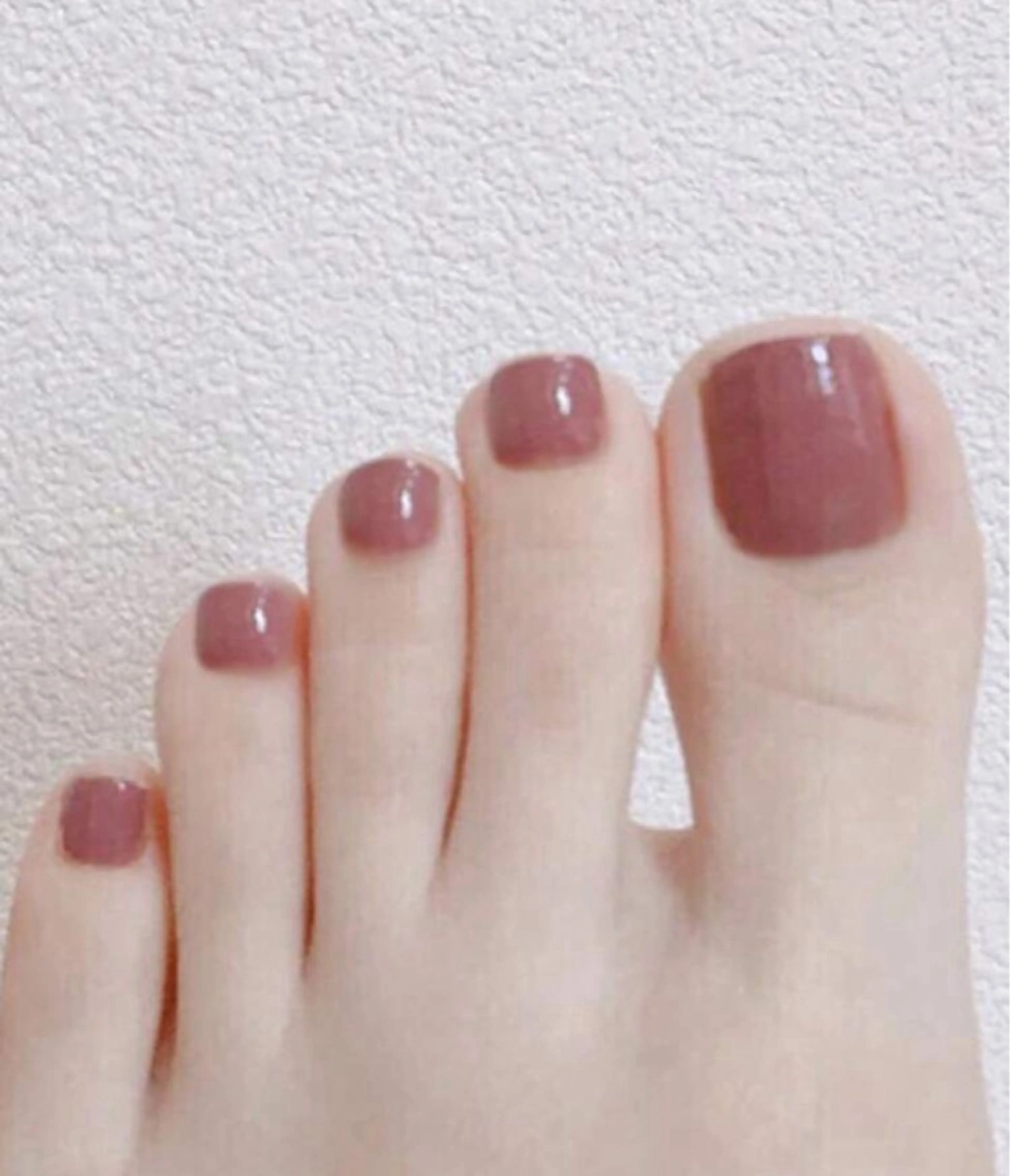 フットネイルワンカラーorラメ（フットバス付き)の写真