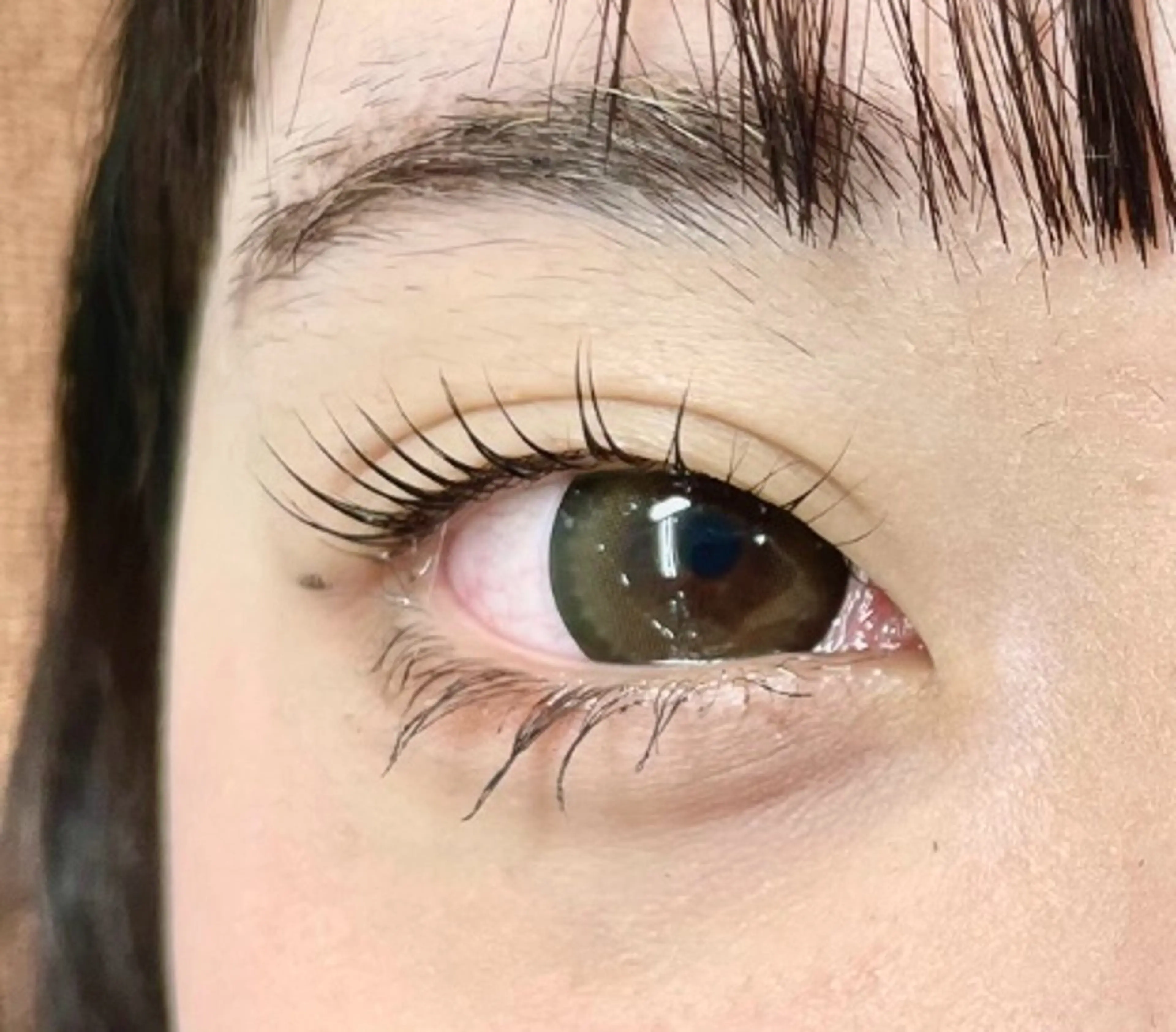 マツエク・マツパ 一重×まつ毛パーマ glitter 板東のマツエク・マツパデザイン