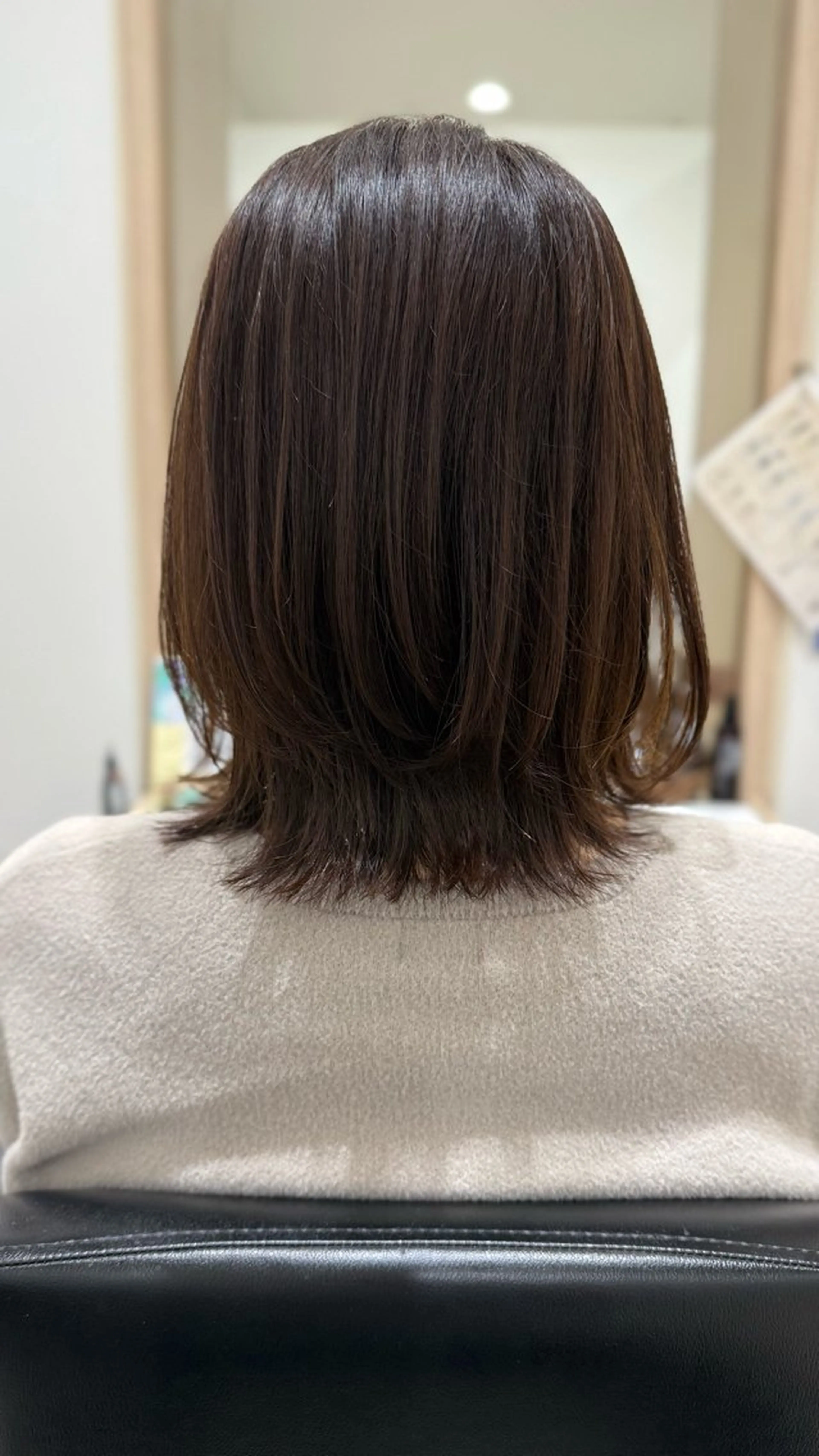 ミディアム ボブレイヤー ボブ レイヤーカット tocca🪴 ARISA🕊️のヘアスタイル