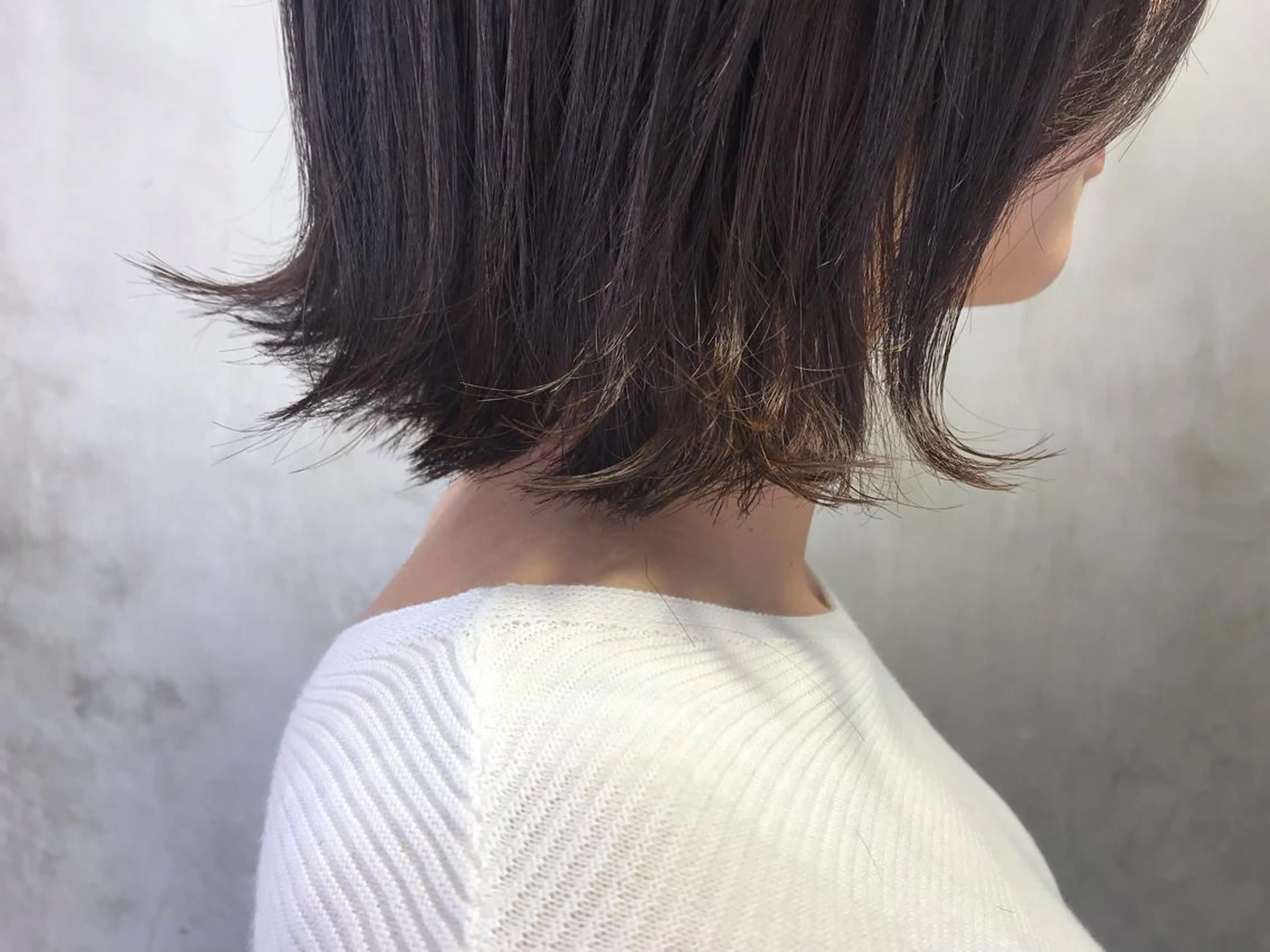 ショート カラー ヘアアレンジ ボブ 外ハネヘア stylist/蛯谷 珠里のヘアスタイル
