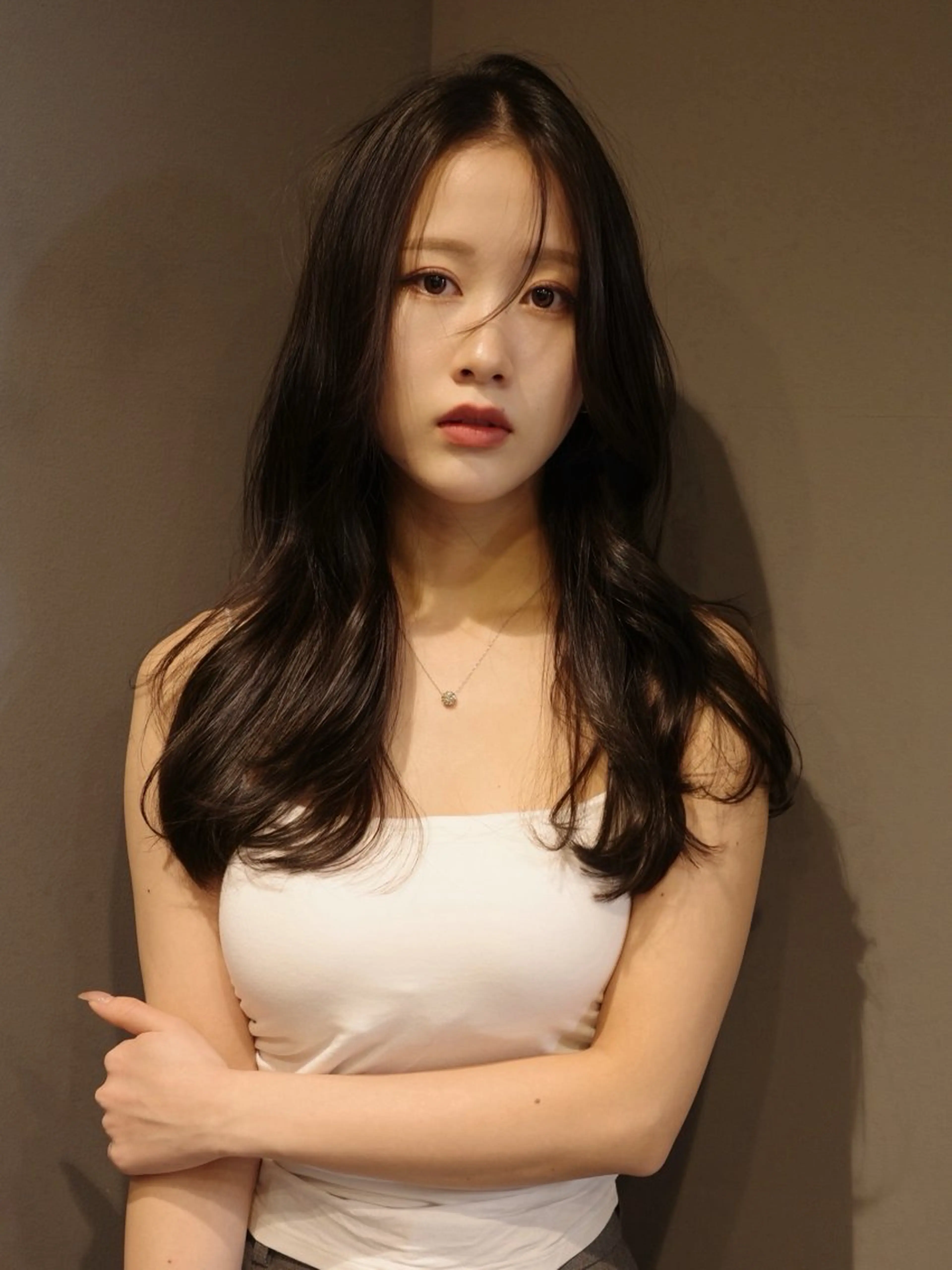 ロング カラー カット ヘアカラー トリートメント 🦋レイヤーカット ミドリカワ🦋のヘアスタイル