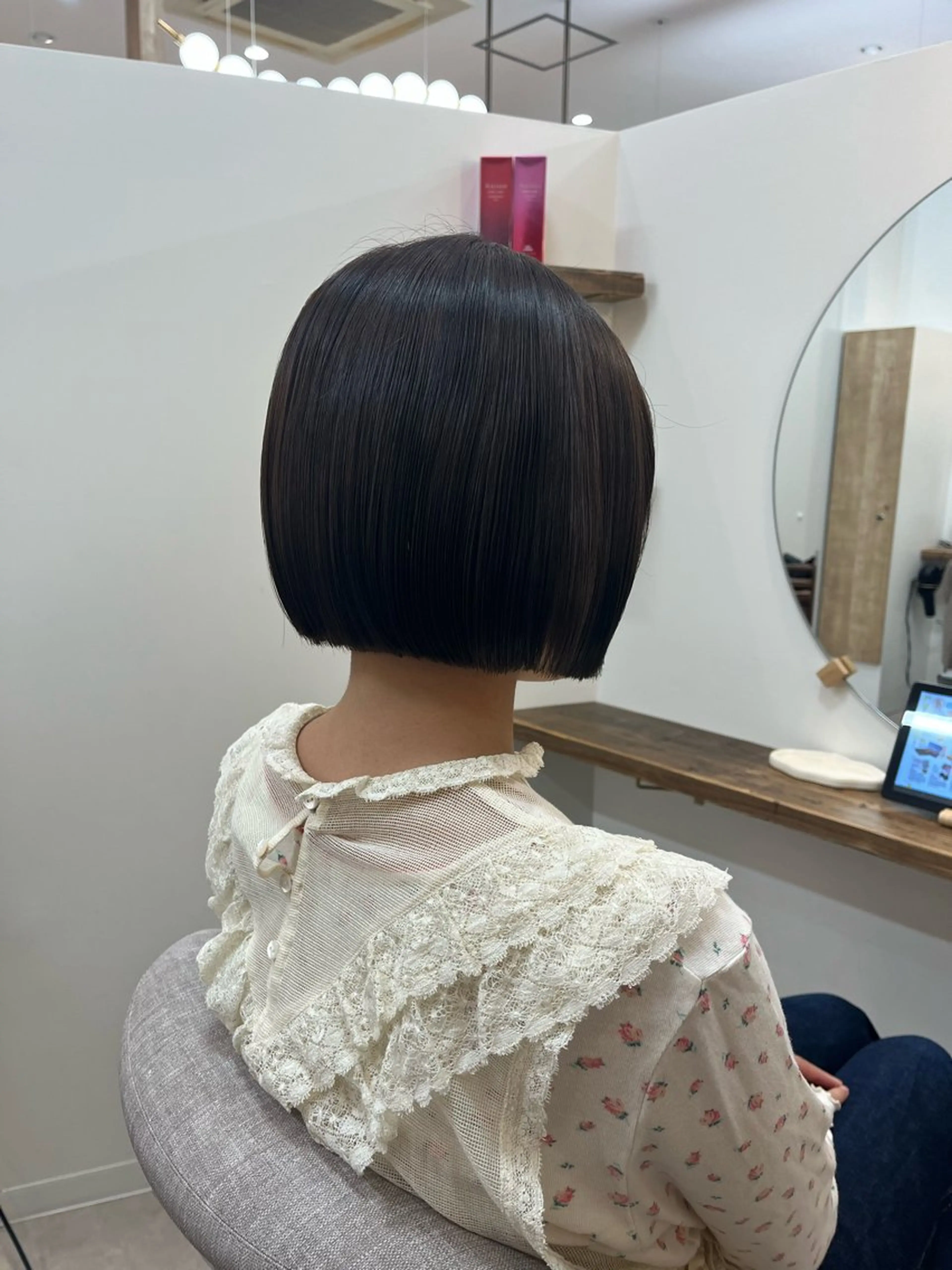 ショート カット ヘアカラー トリートメント Rian リアンのヘアスタイル