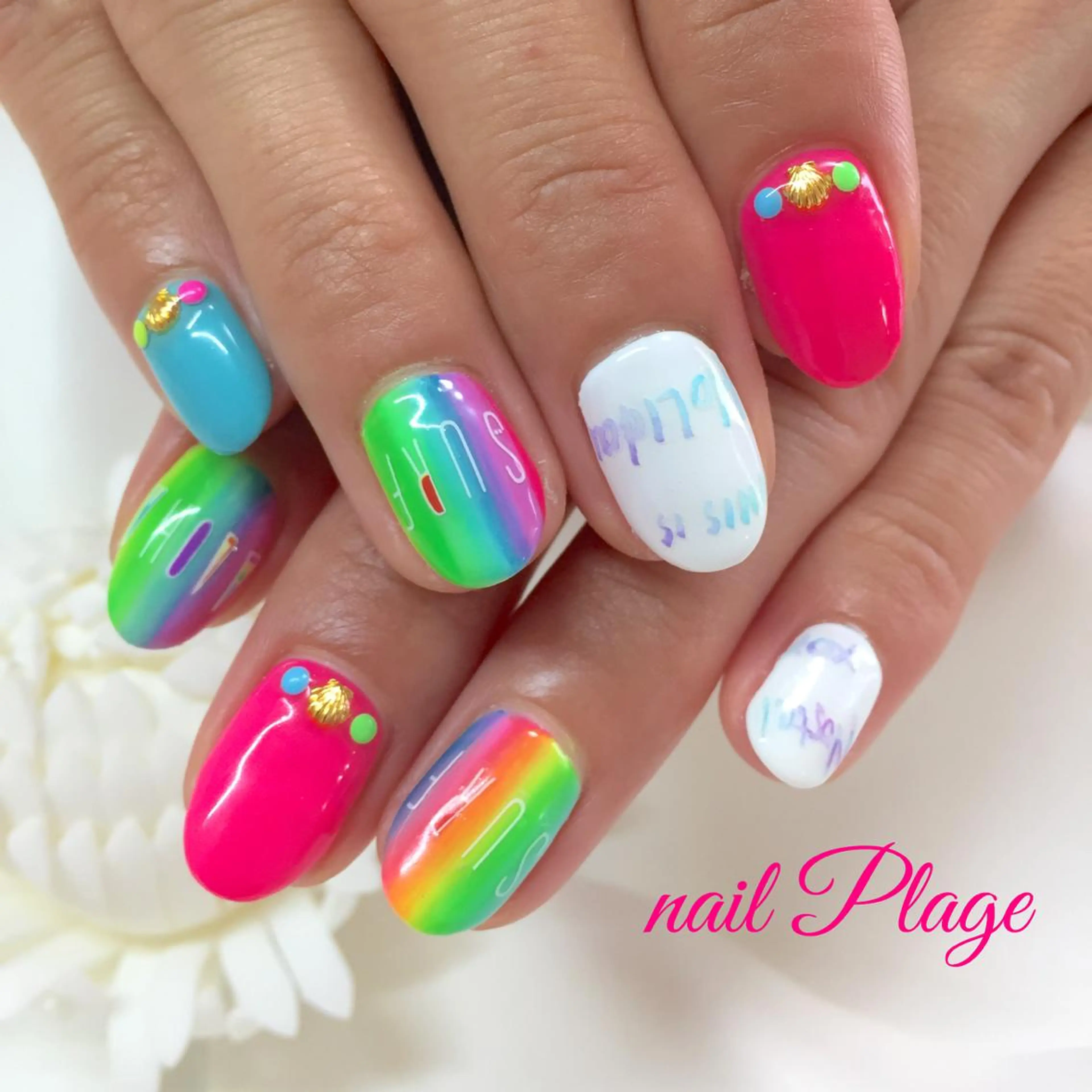 ネイル nail Plage Imai kanaのネイルデザイン