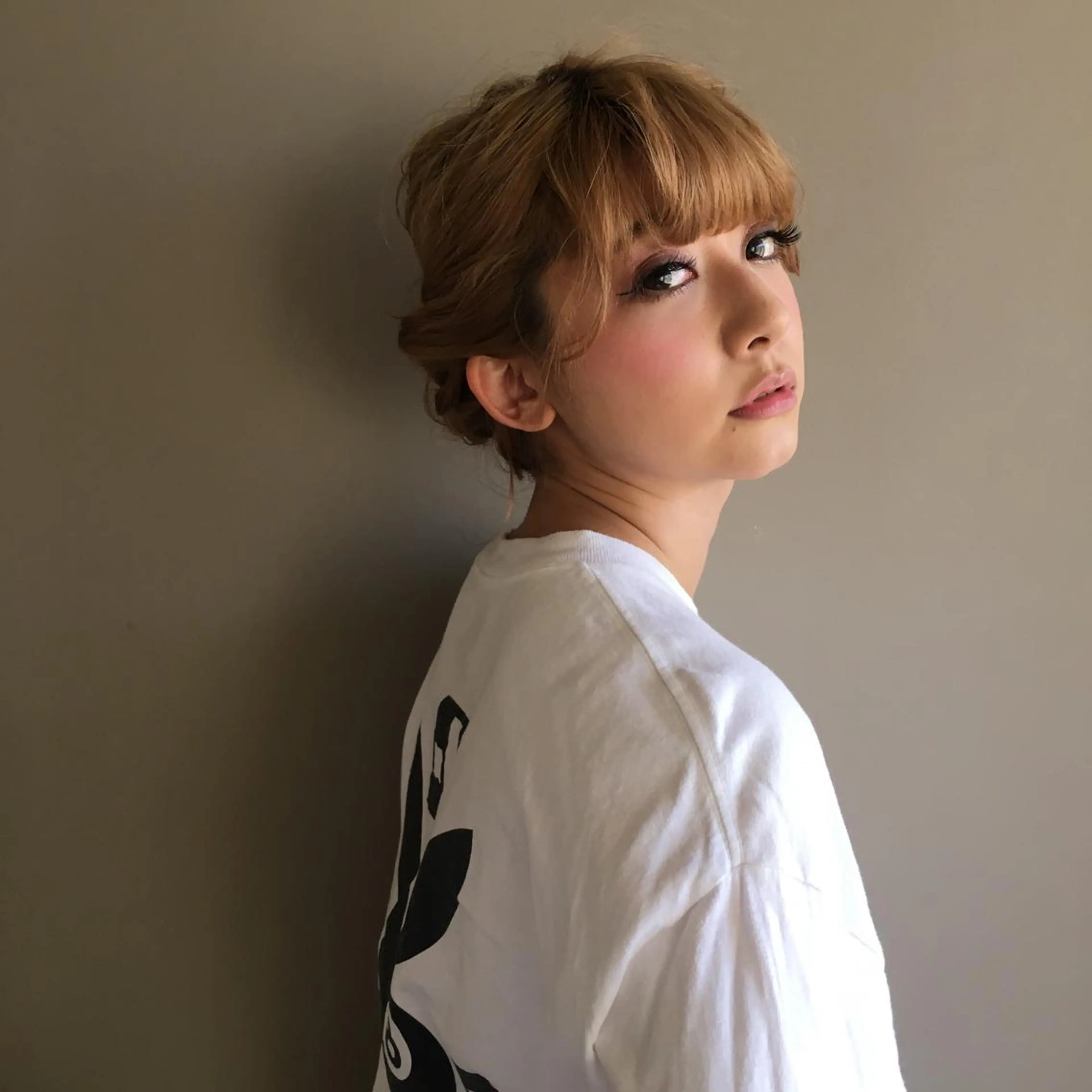 ミディアム カラー レイヤーカット BLend 渋谷のヘアスタイル