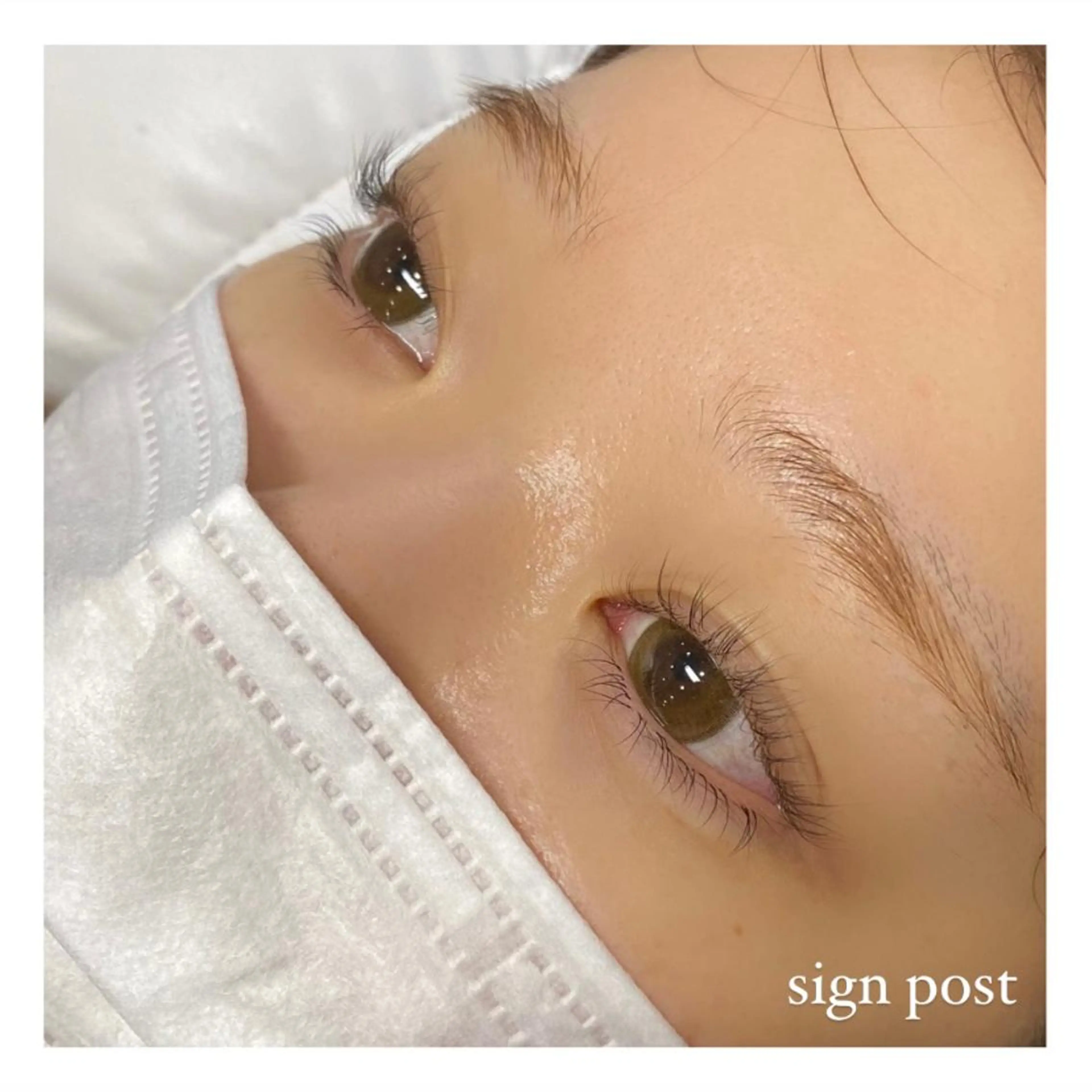 マツエク・マツパ 下まつげエクステ signpost 田村の眉毛・アイブロウイメージ