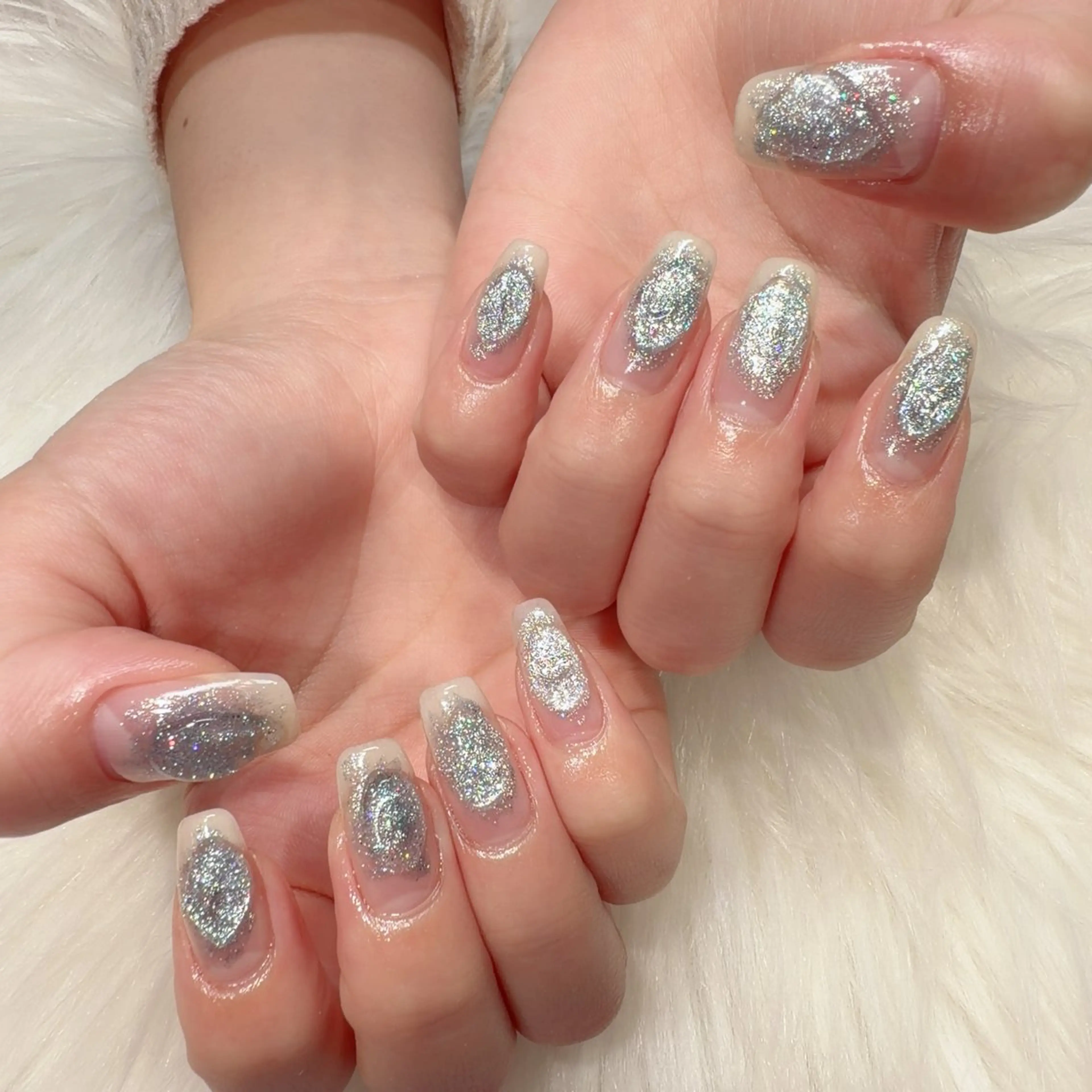 ネイル フラッシュネイル ぷっくりネイル ハンドネイル 小野澤 紗智のネイルデザイン