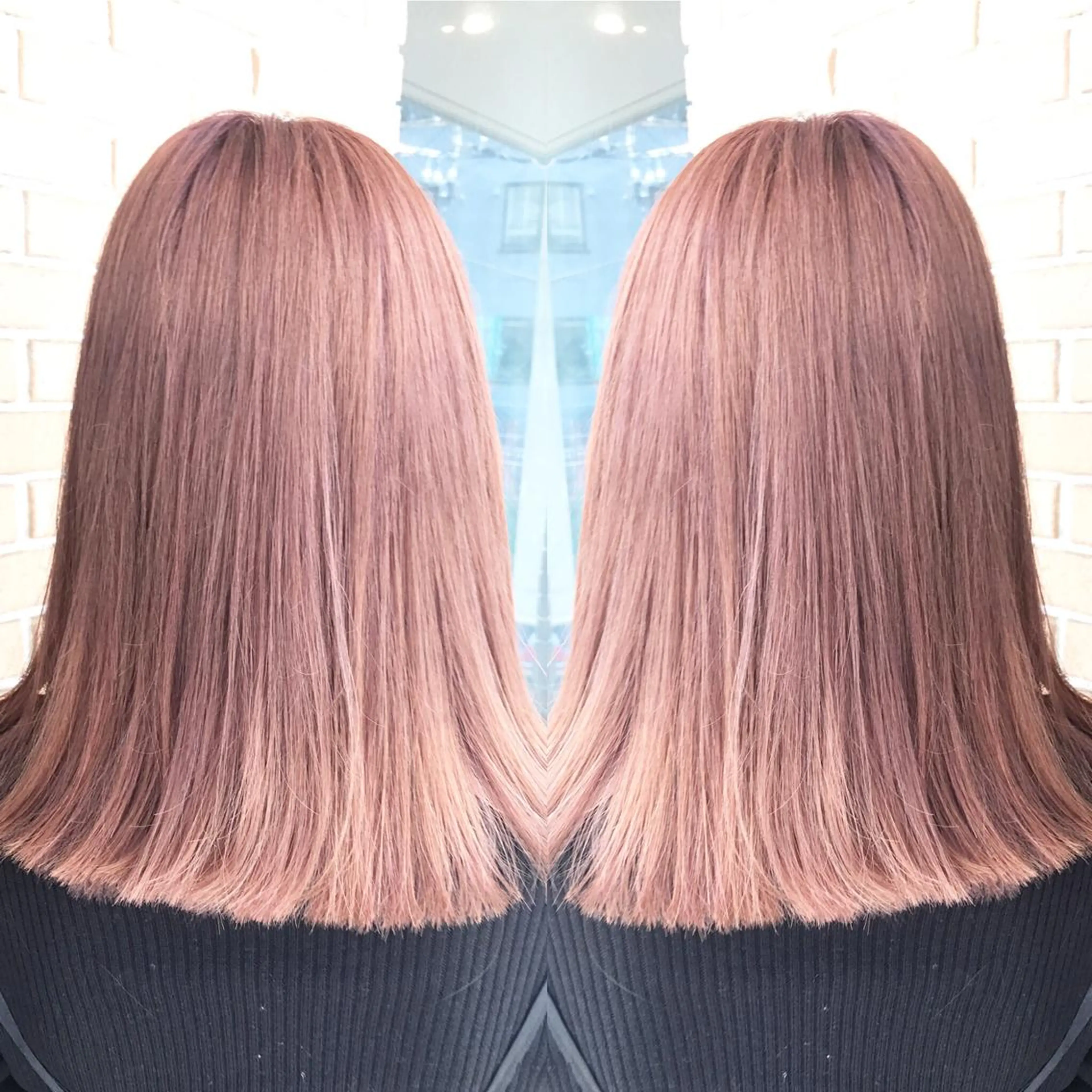 ミディアム カラー パーマ ヘアアレンジ メンズ キッズ ネイル マツエク・マツパ ロングネイル サロンドミルク 原宿のヘアスタイル