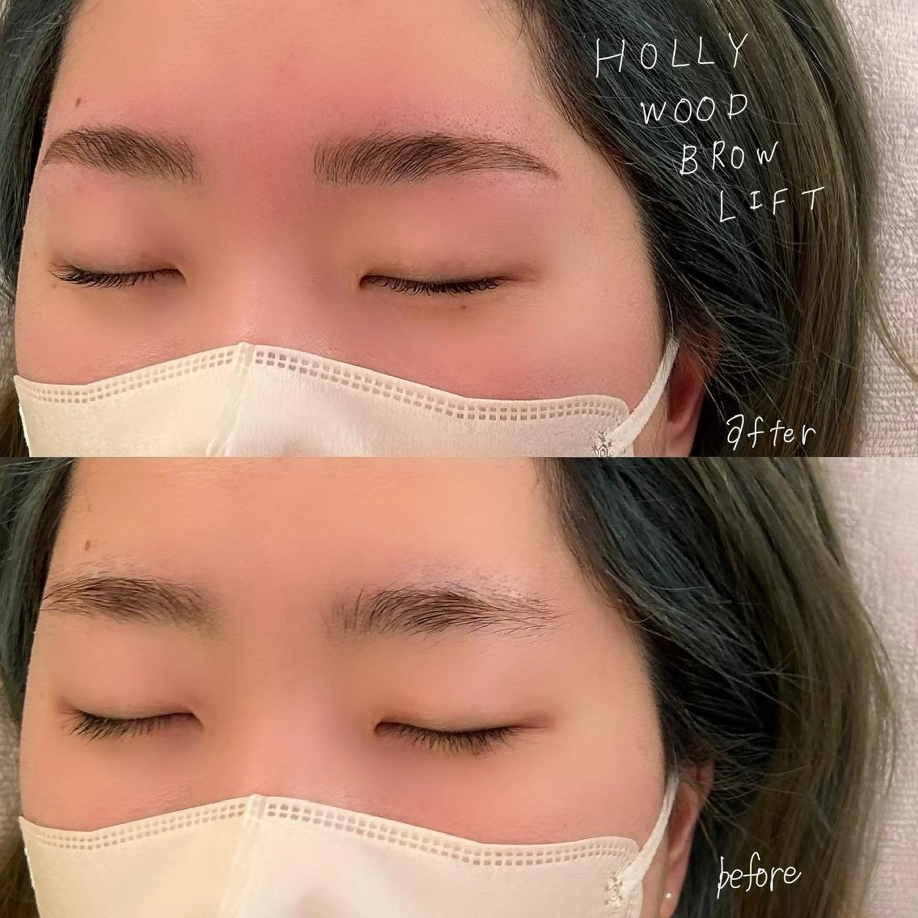 マツエク・マツパ アイブロウ ハリウッドブロウリフト パリジェンヌラッシュリフト GO TODAY SHAiRE SALON Vellmie店所属・吉祥寺kasumi 🌛eye/browのマツエク・マツパデザイン