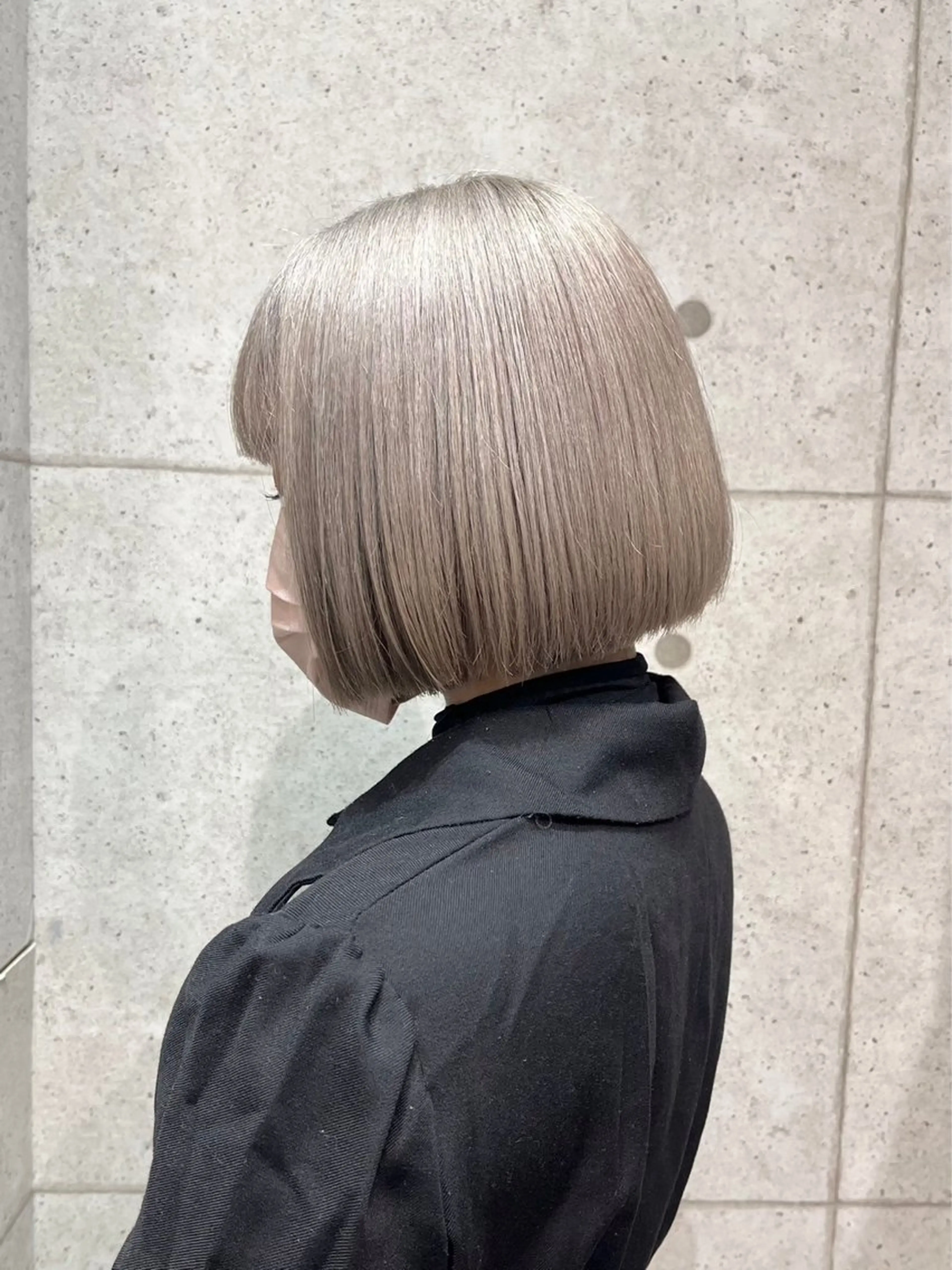 ショート ulu by dot.所属・かがみはやと 髪質改善/縮毛矯正のヘアスタイル