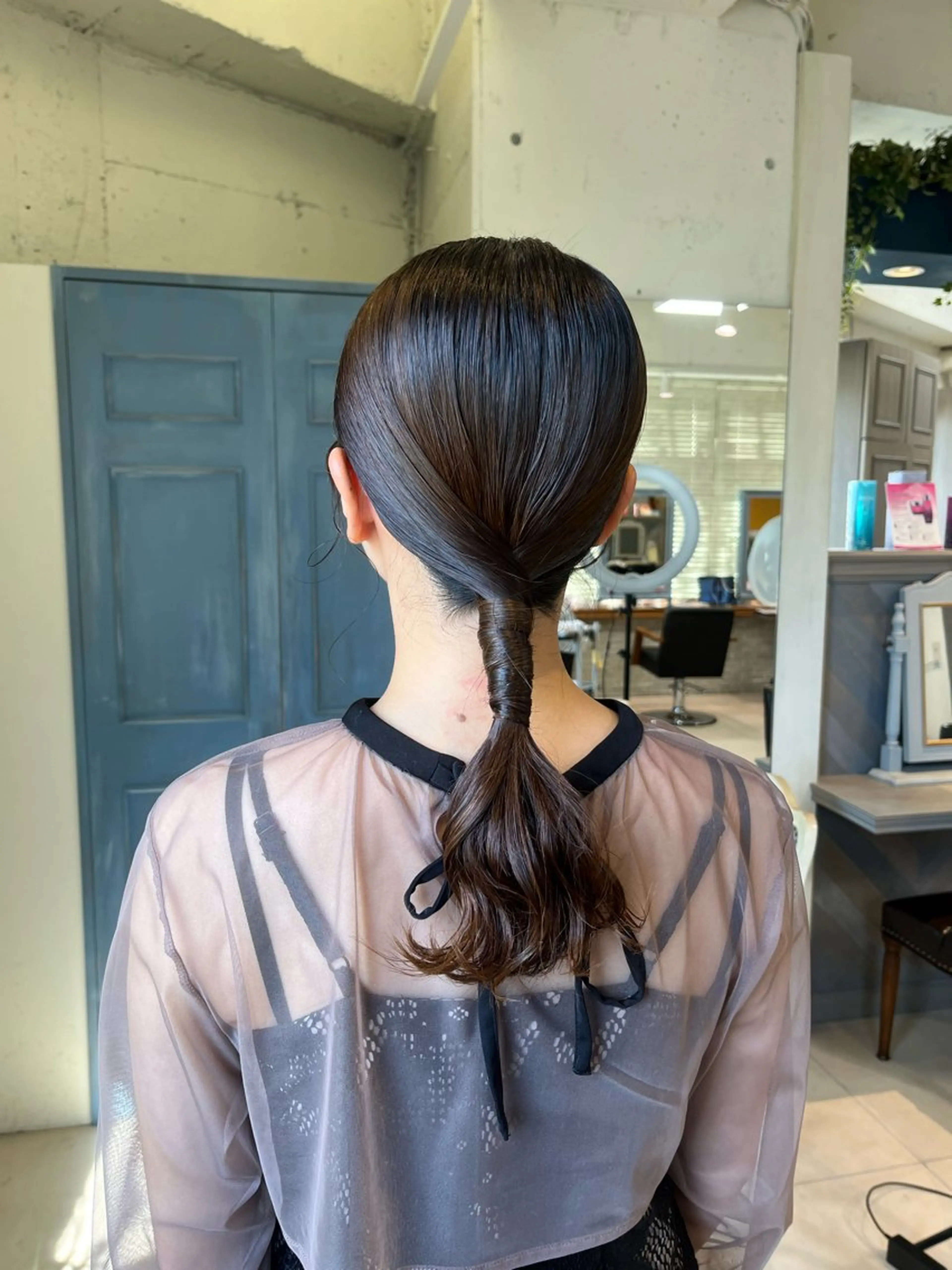 セミロング ヘアアレンジ Froom🌻 村上夏菜のマツエク・マツパデザイン