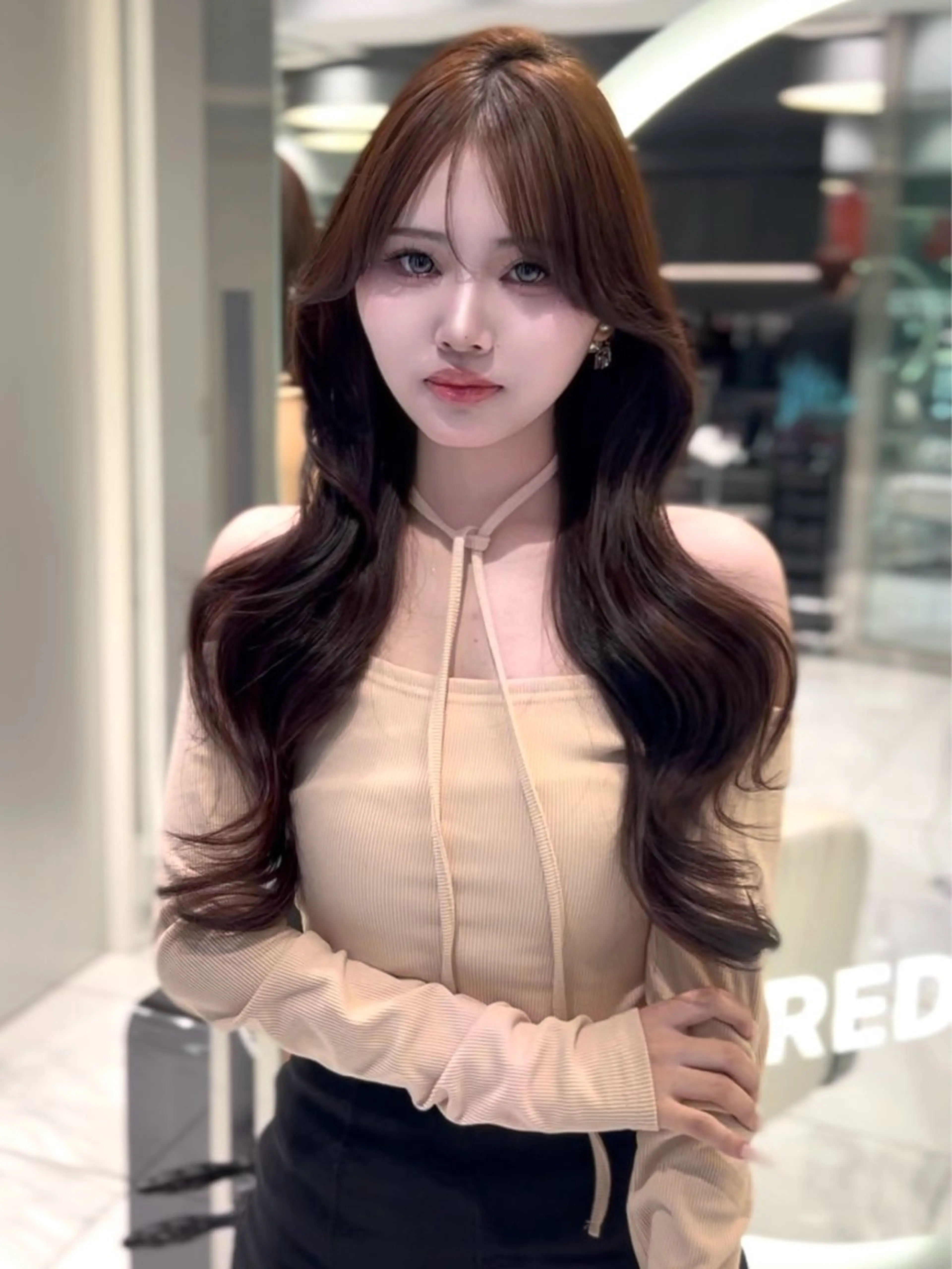 🖤お出かけ前に🖤巻き下ろしヘアセット  【ノーセットから可愛くします✨】の写真