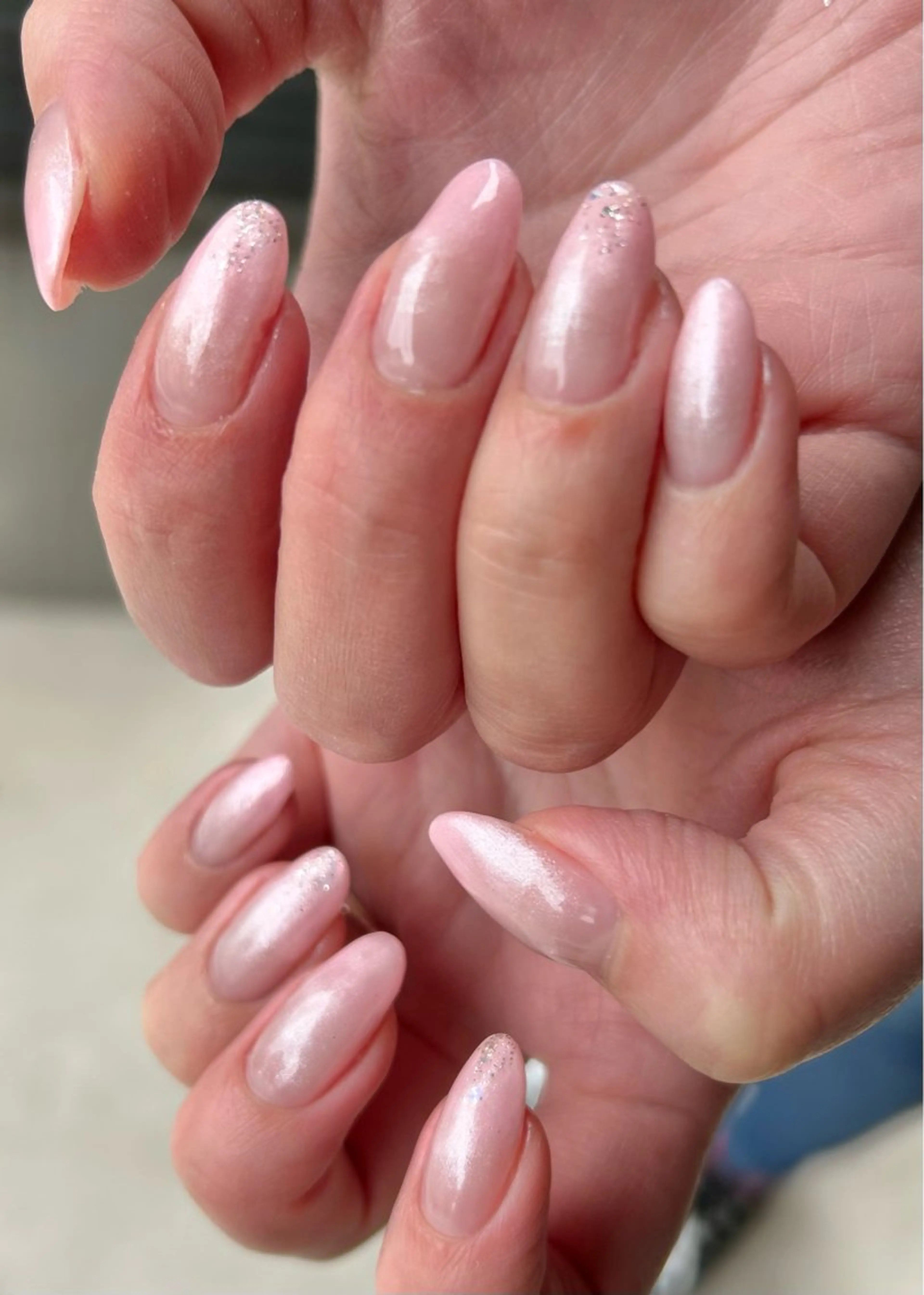 ネイル ラメ(グリッター) ハンドネイル Mai Nail 本田舞のネイルデザイン