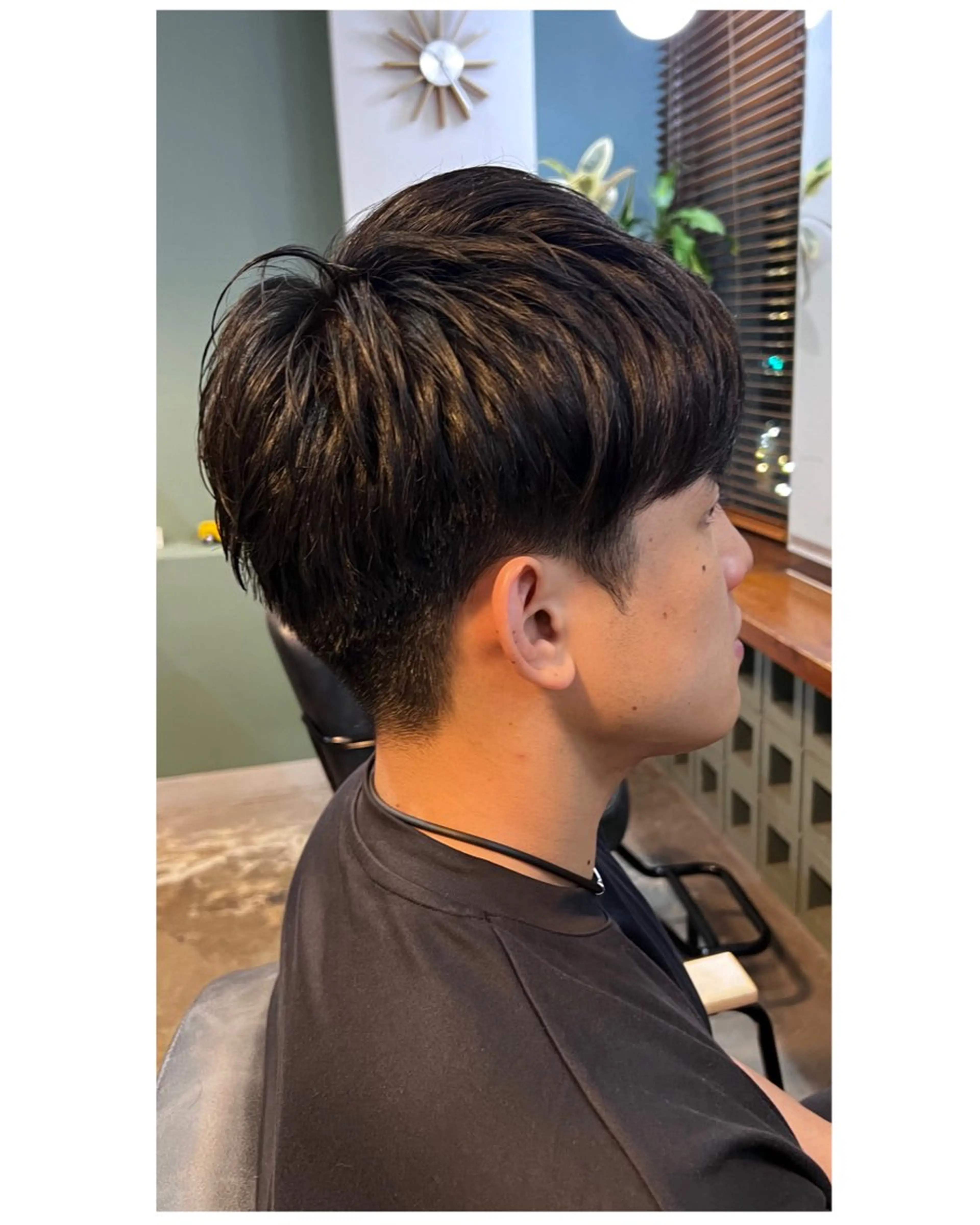 ショート メンズ 刈り上げ ショートヘア 艶×透明感カラー♡ カットモデル募集中のヘアスタイル