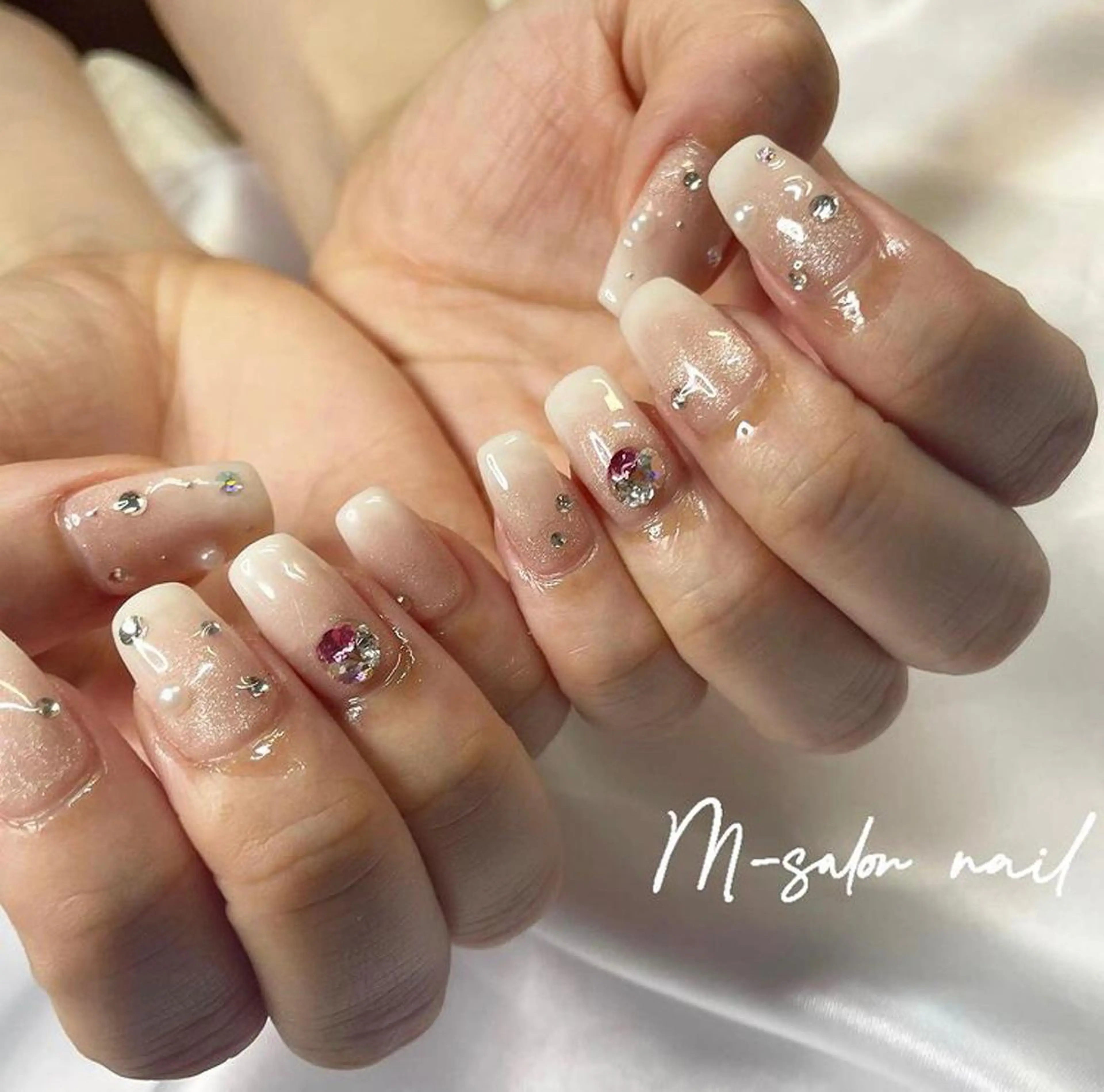 ネイル マグネットネイル 韓国/網紅/パーツ M-salonのネイルデザイン