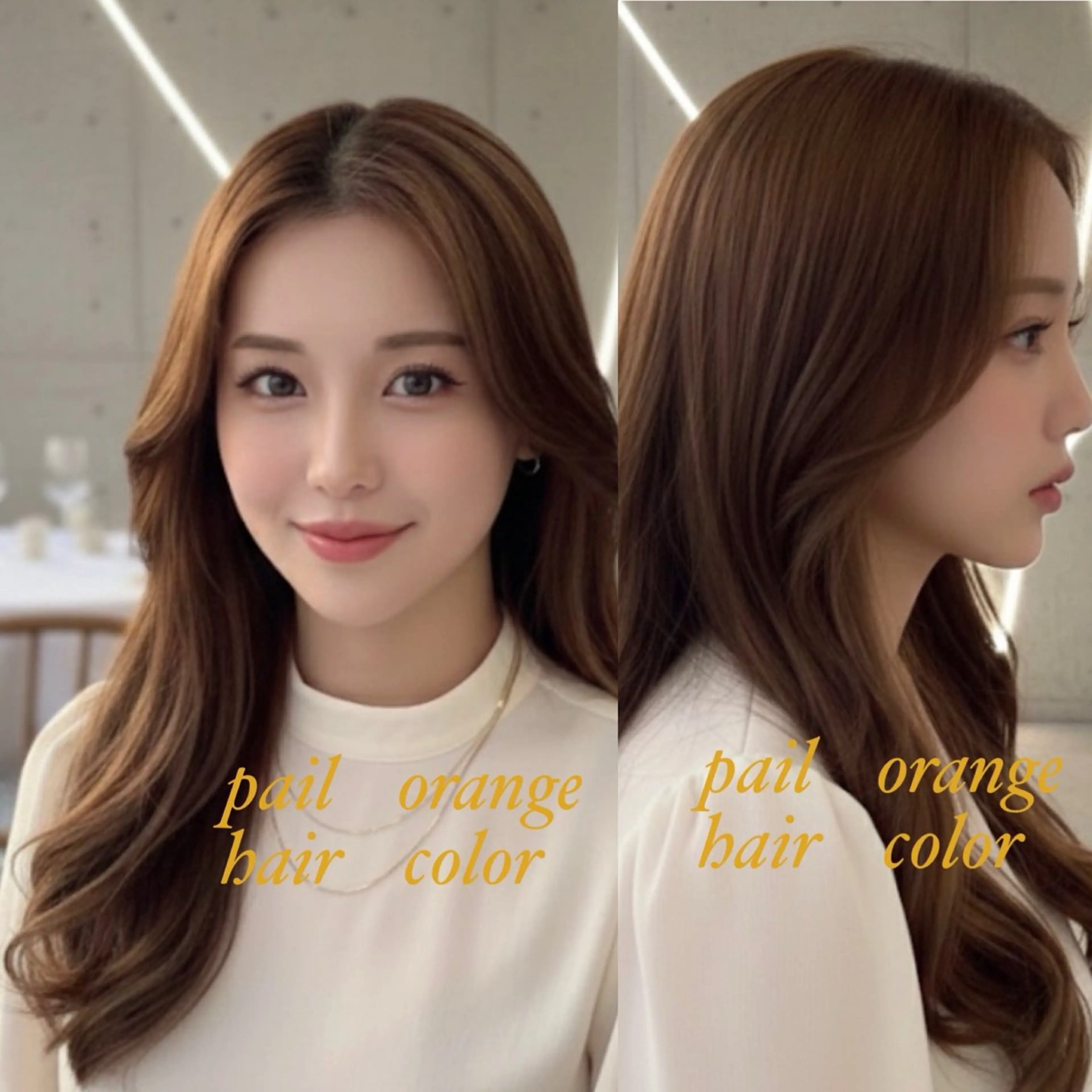 セミロング カラー カット ヘアカラー トリートメント M.SLASH 辻 孝志のヘアスタイル