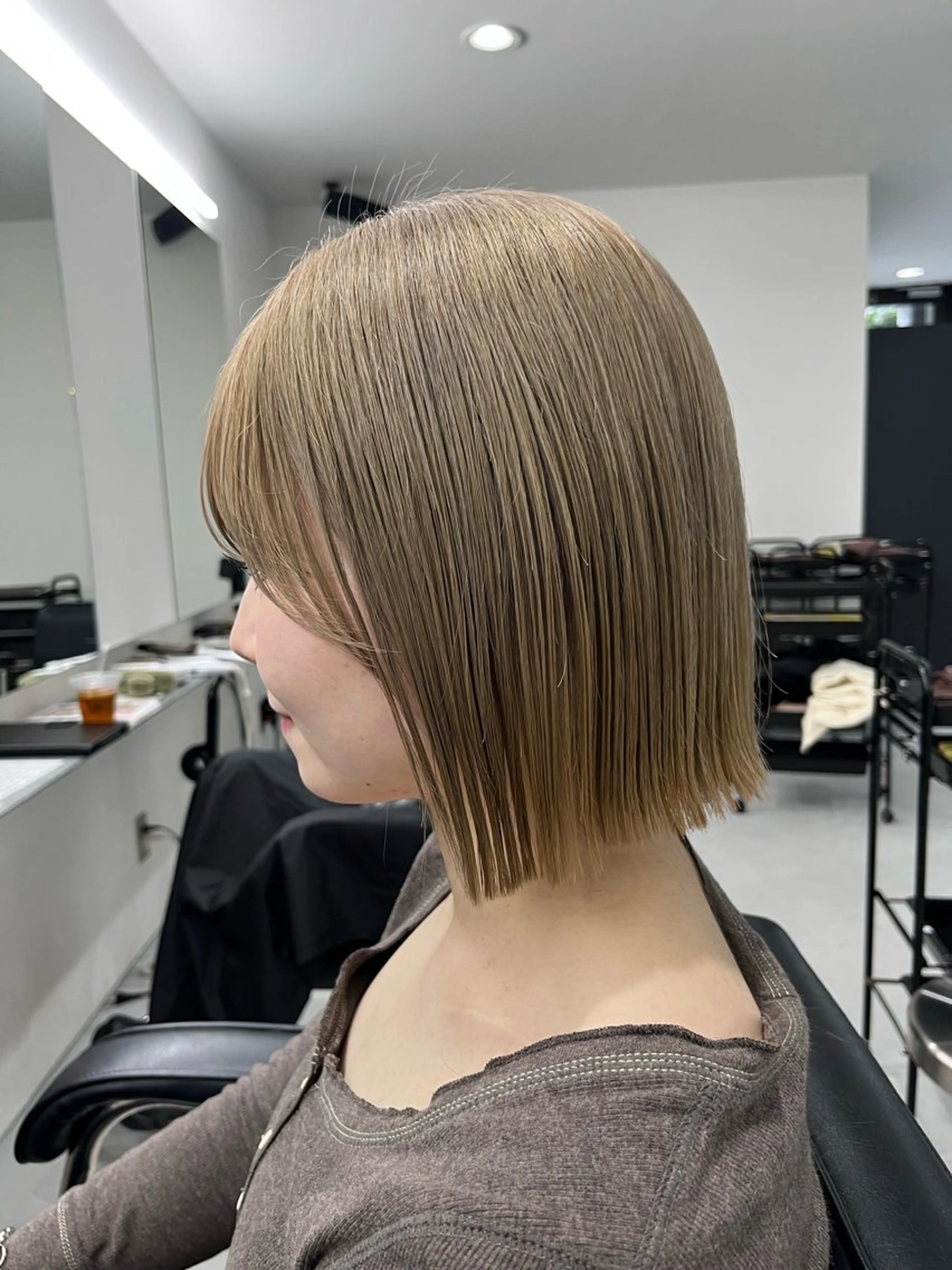 ショート カラー ベージュカラー/ 新潟/万代/なお🎀のヘアスタイル