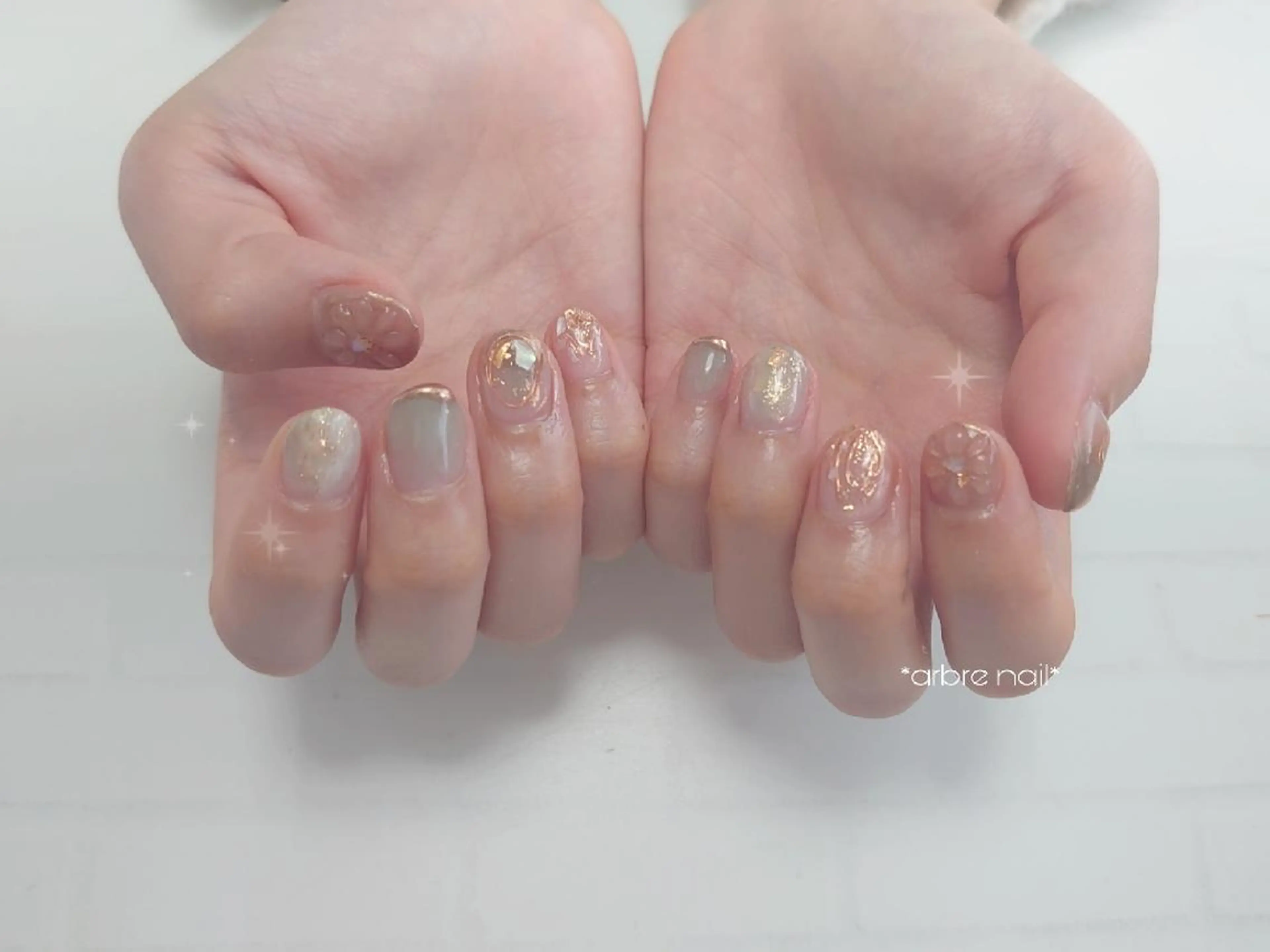 ネイル ＊arbre nail＊.アーブルネイル所属・✯.。 arbre  nail 。✯.のネイルデザイン