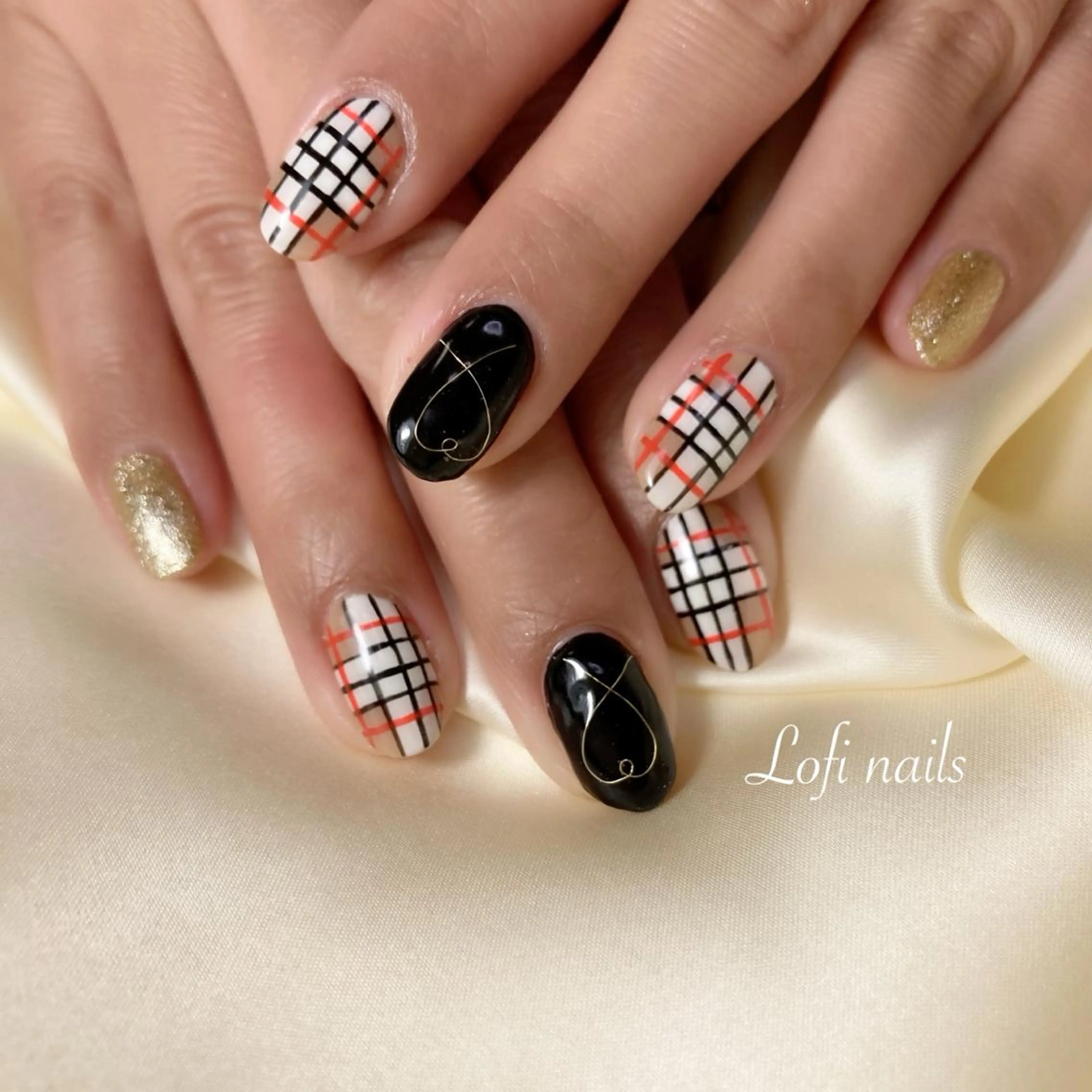 ネイル アートネイル Lofi nails ゆきこのネイルデザイン