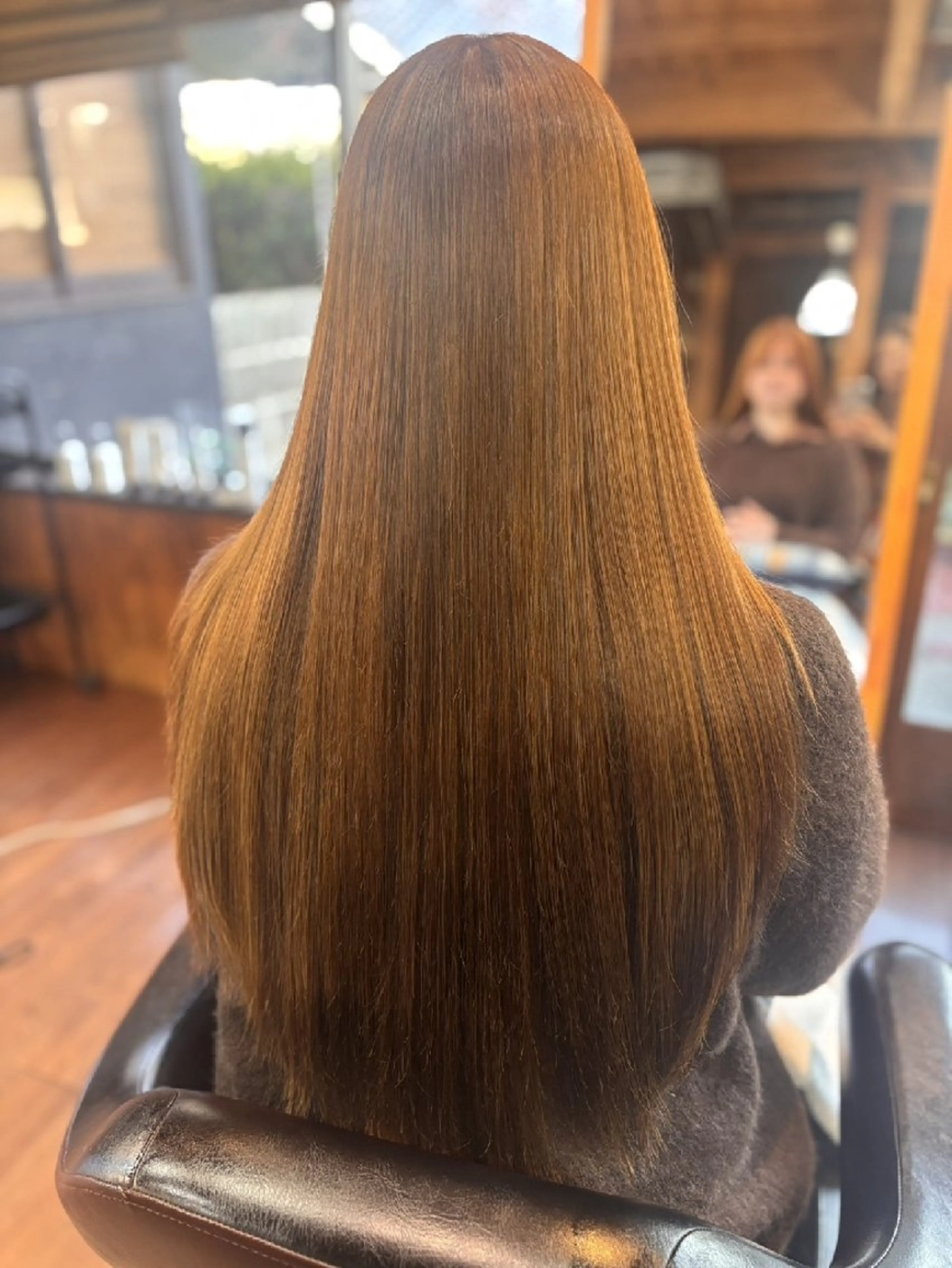 ロング 飯田 仁美のヘアスタイル