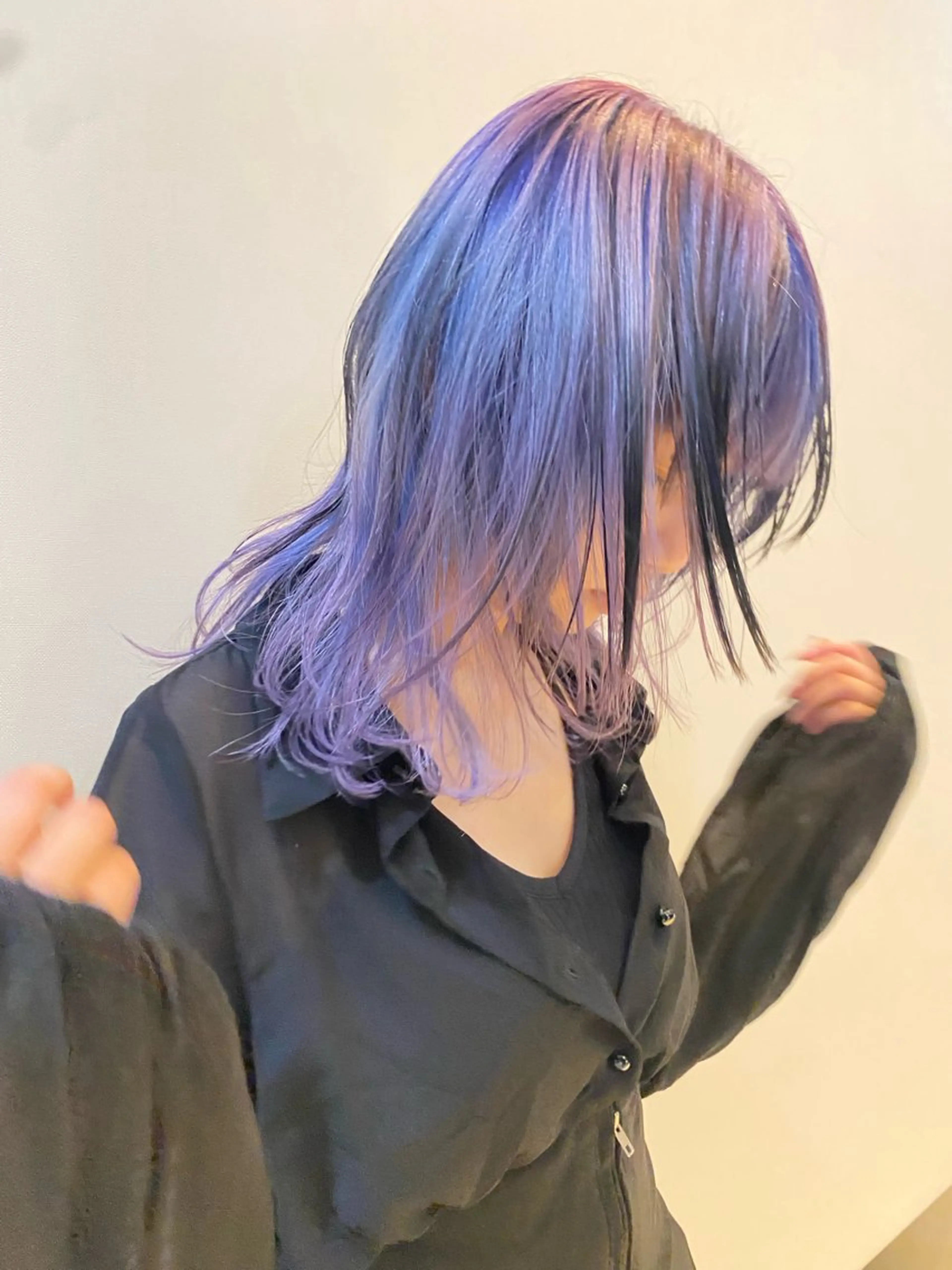 ミディアム カラー nambu-GARDEN所属・上田 昂雅のヘアスタイル