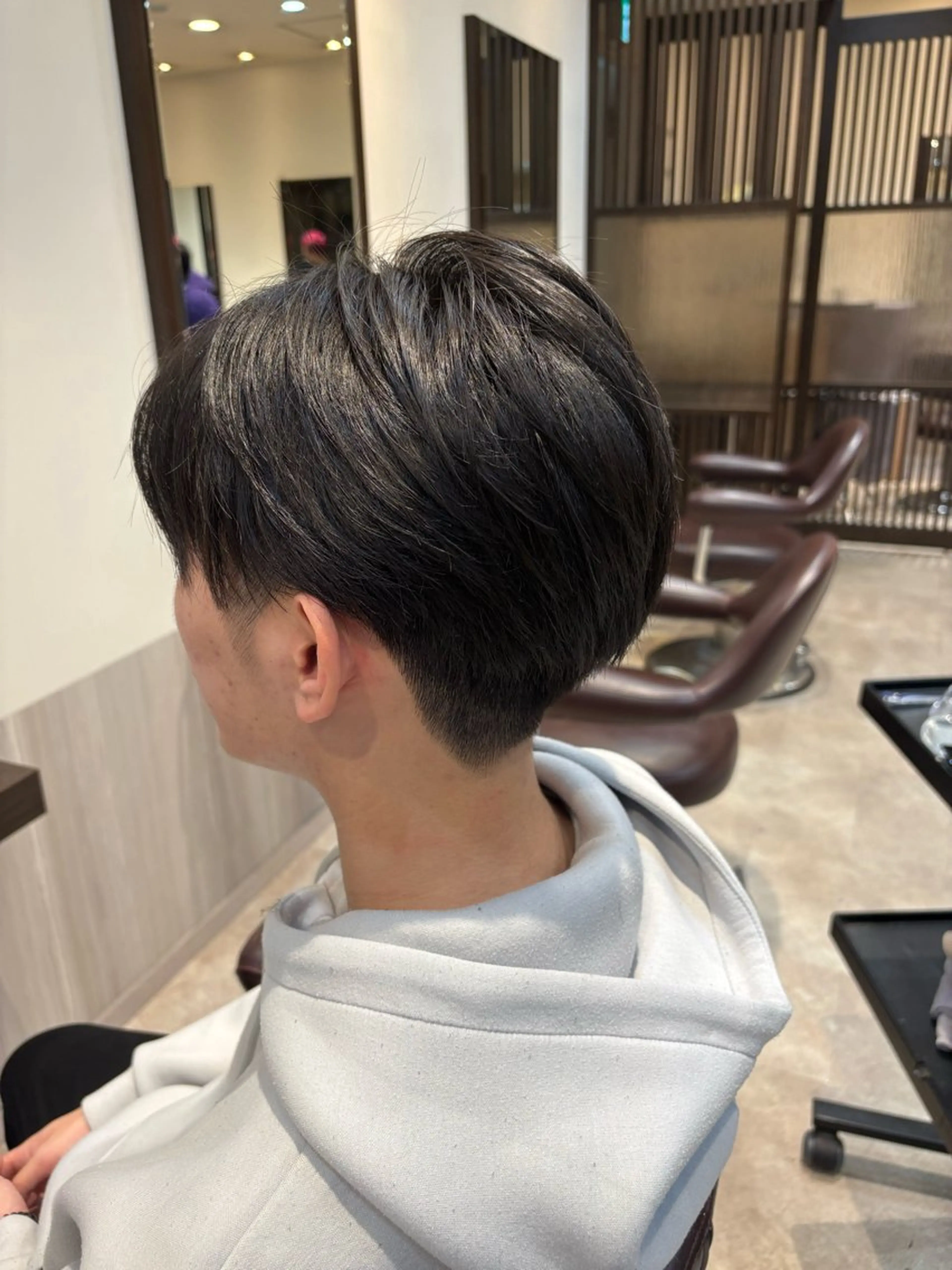 ショート メンズ カット 木村 柊斗のヘアスタイル