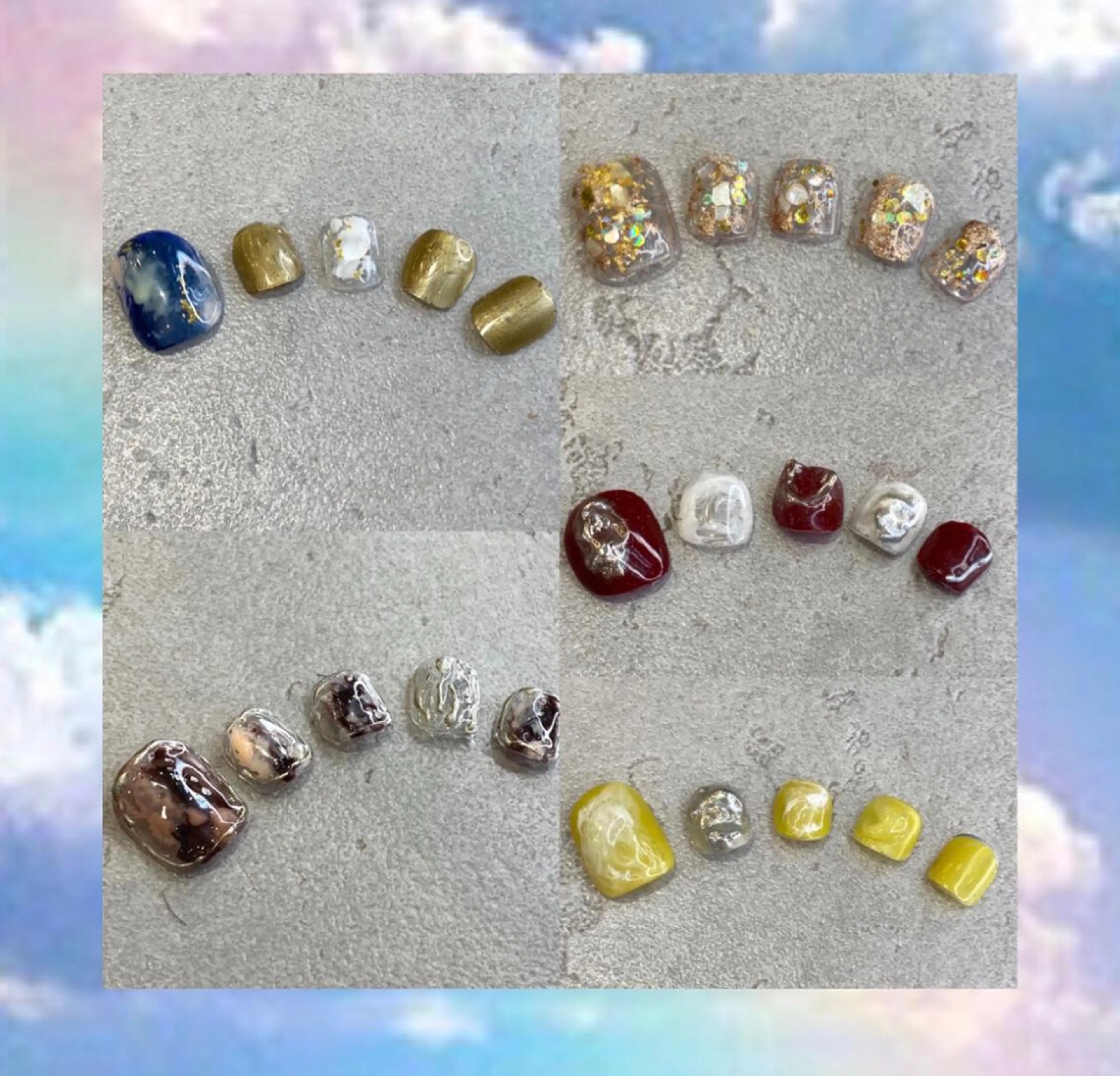 カラー ネイル フットネイル チャンモリパーマ/韓 国/Minami🦋のヘアスタイル