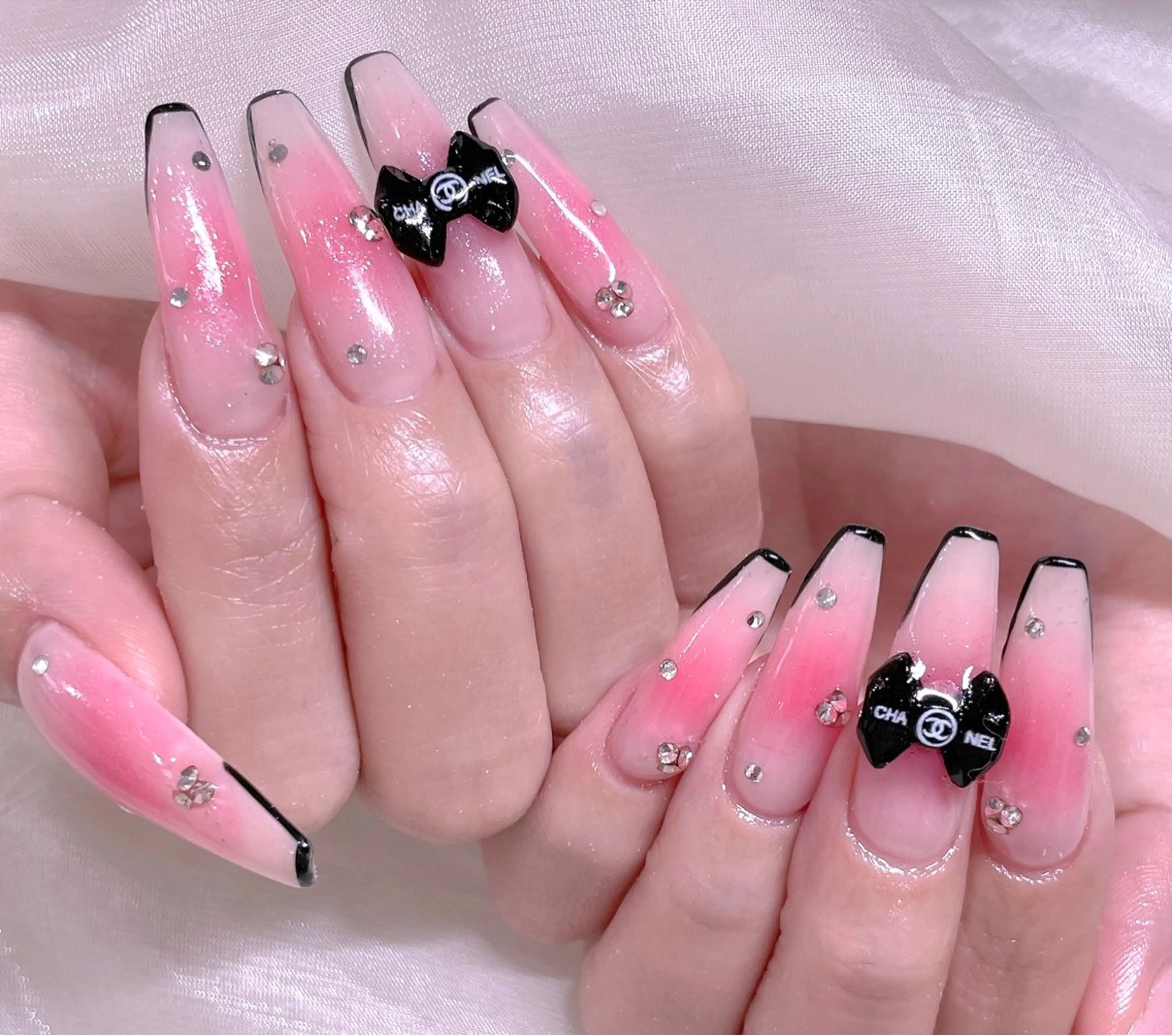 🌴深爪さんに大人気🌴チップスカルプ持ち込み120分パーツ無制限つけ放題¥14980→の写真