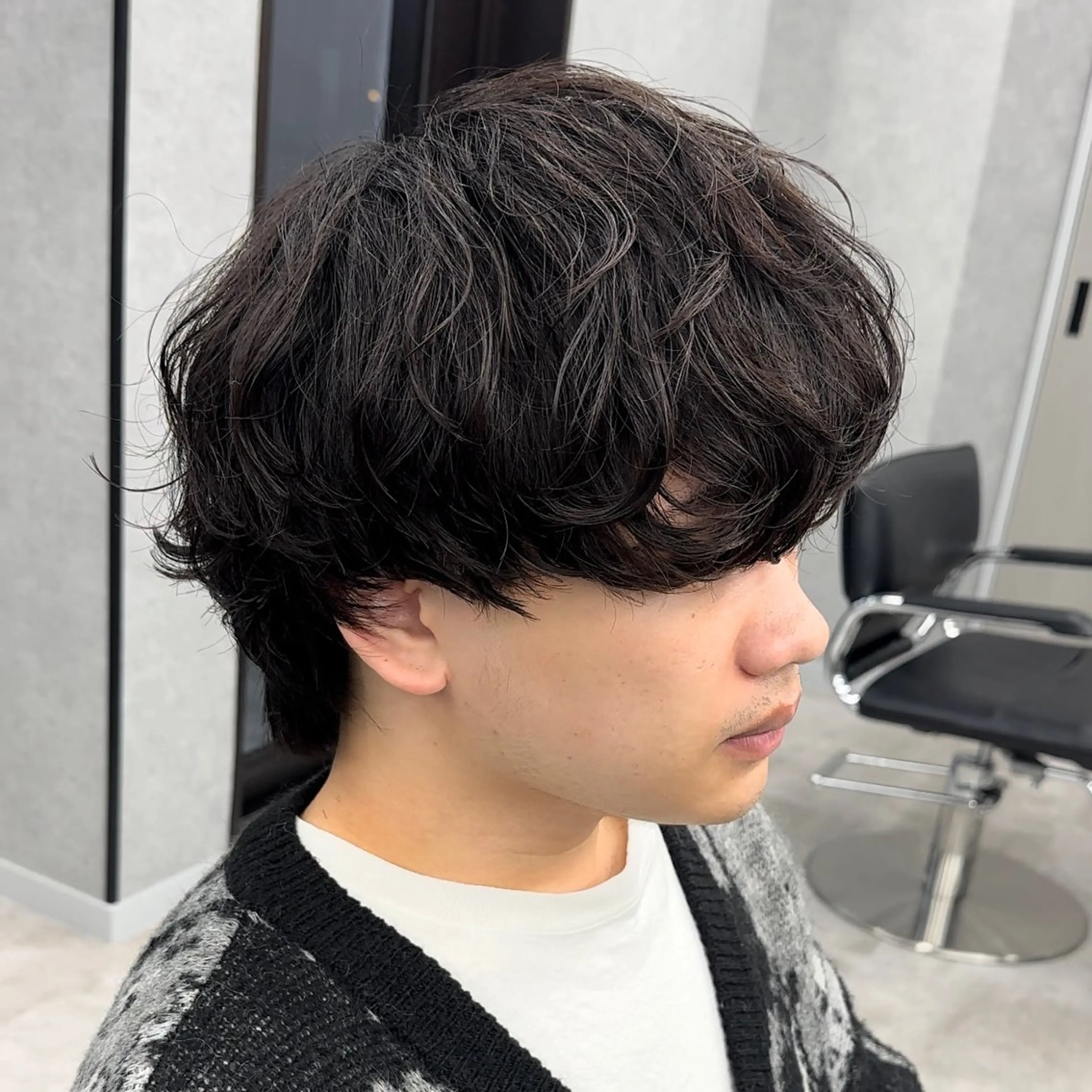 メンズ カット パーマ 🎖️似合わせメンズ パーマ🎖️カネキのヘアスタイル