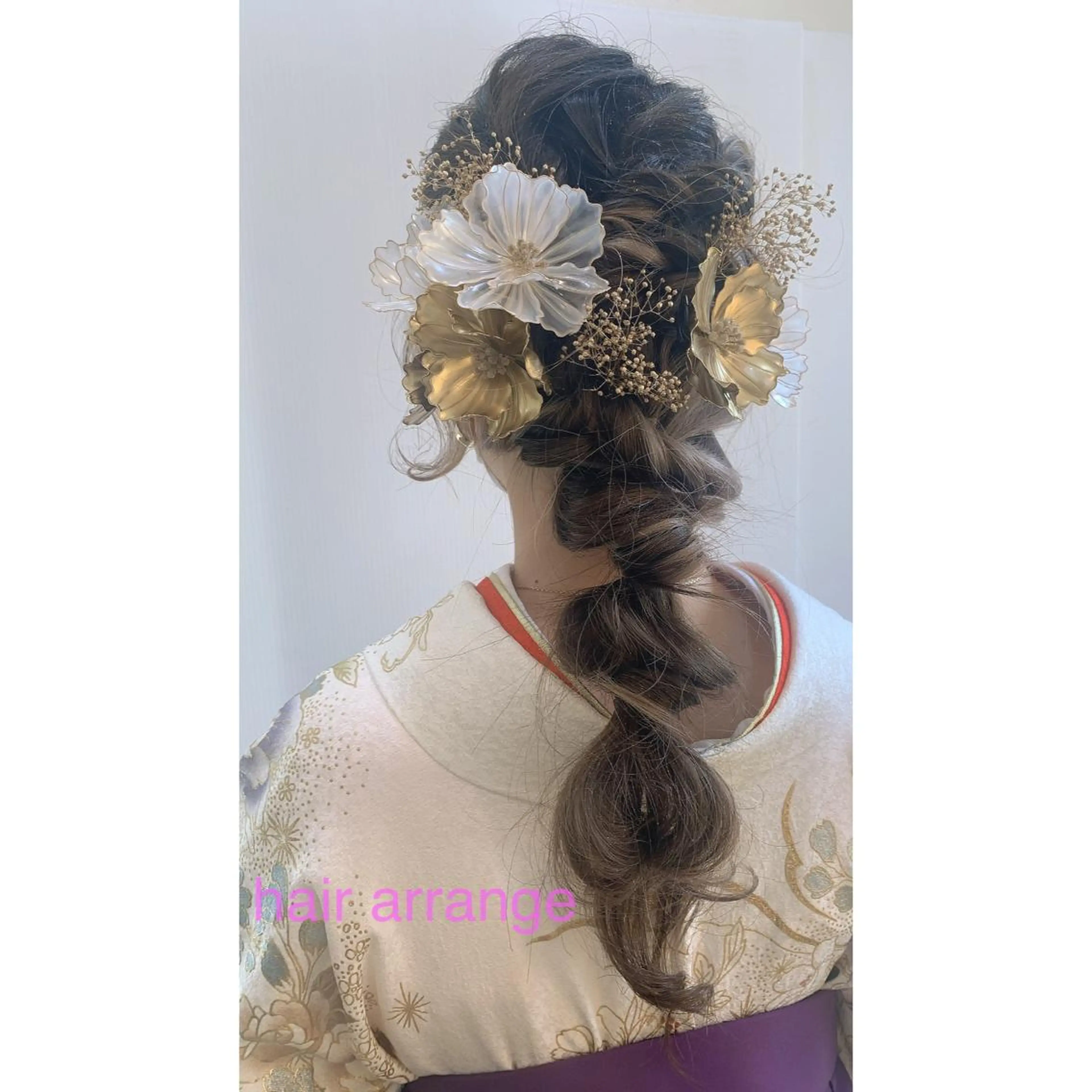 着付け DiMPlE  ディンプル所属・🌸スタイリスト 山浦美恵のヘアスタイル