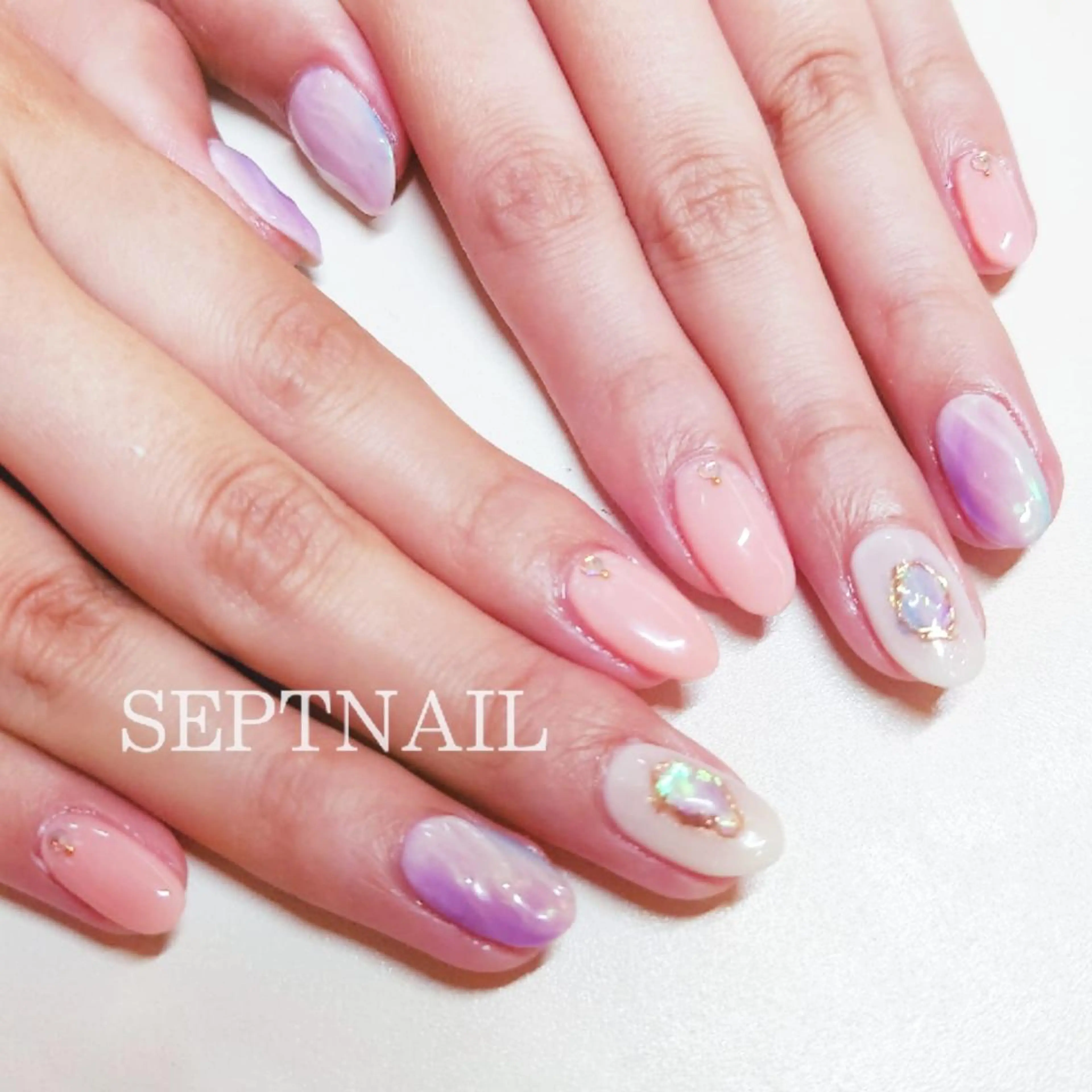 ネイル ハンドネイル SEPTNAIL 中澤のネイルデザイン