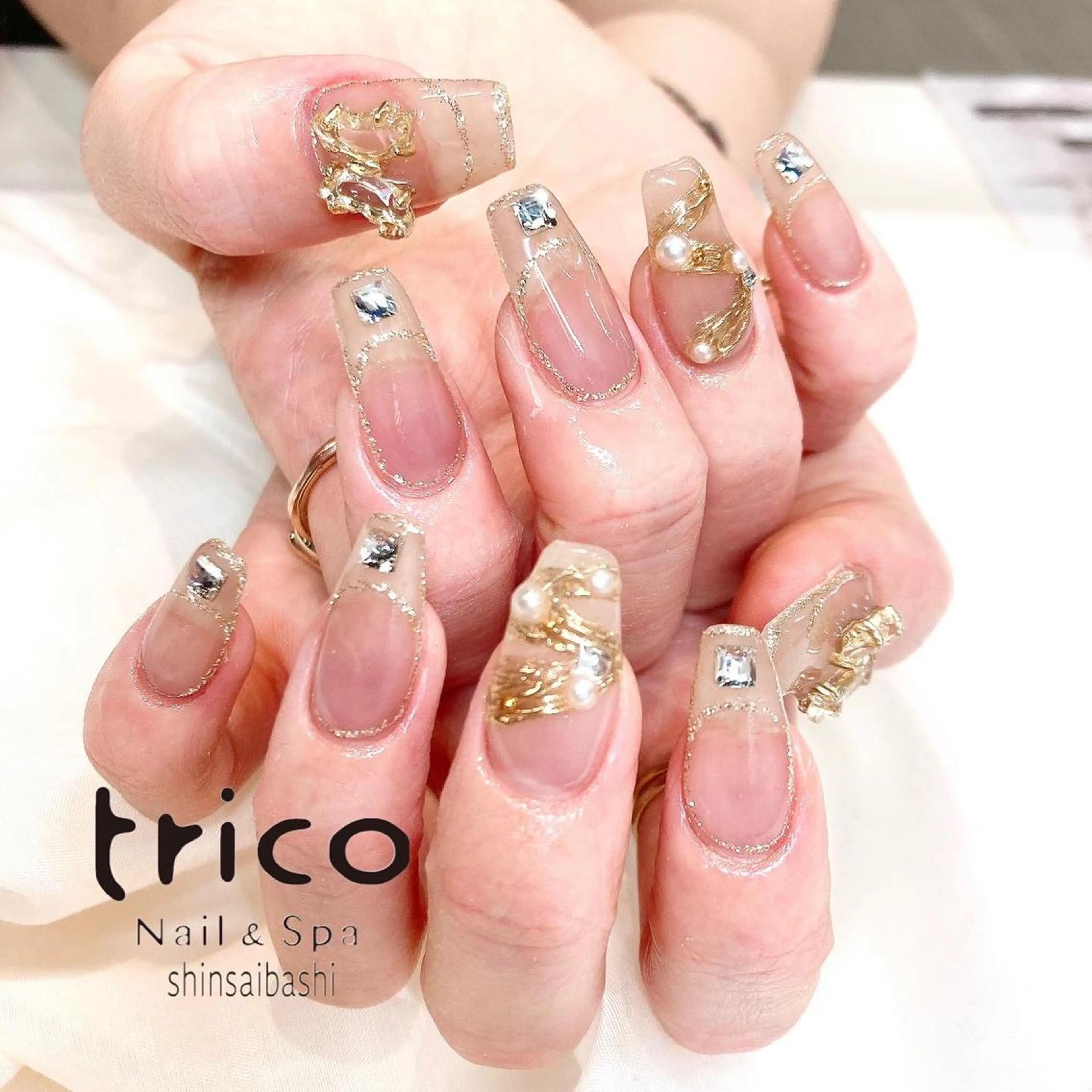 ネイル ハンドネイル 竹本 恵美のネイルデザイン