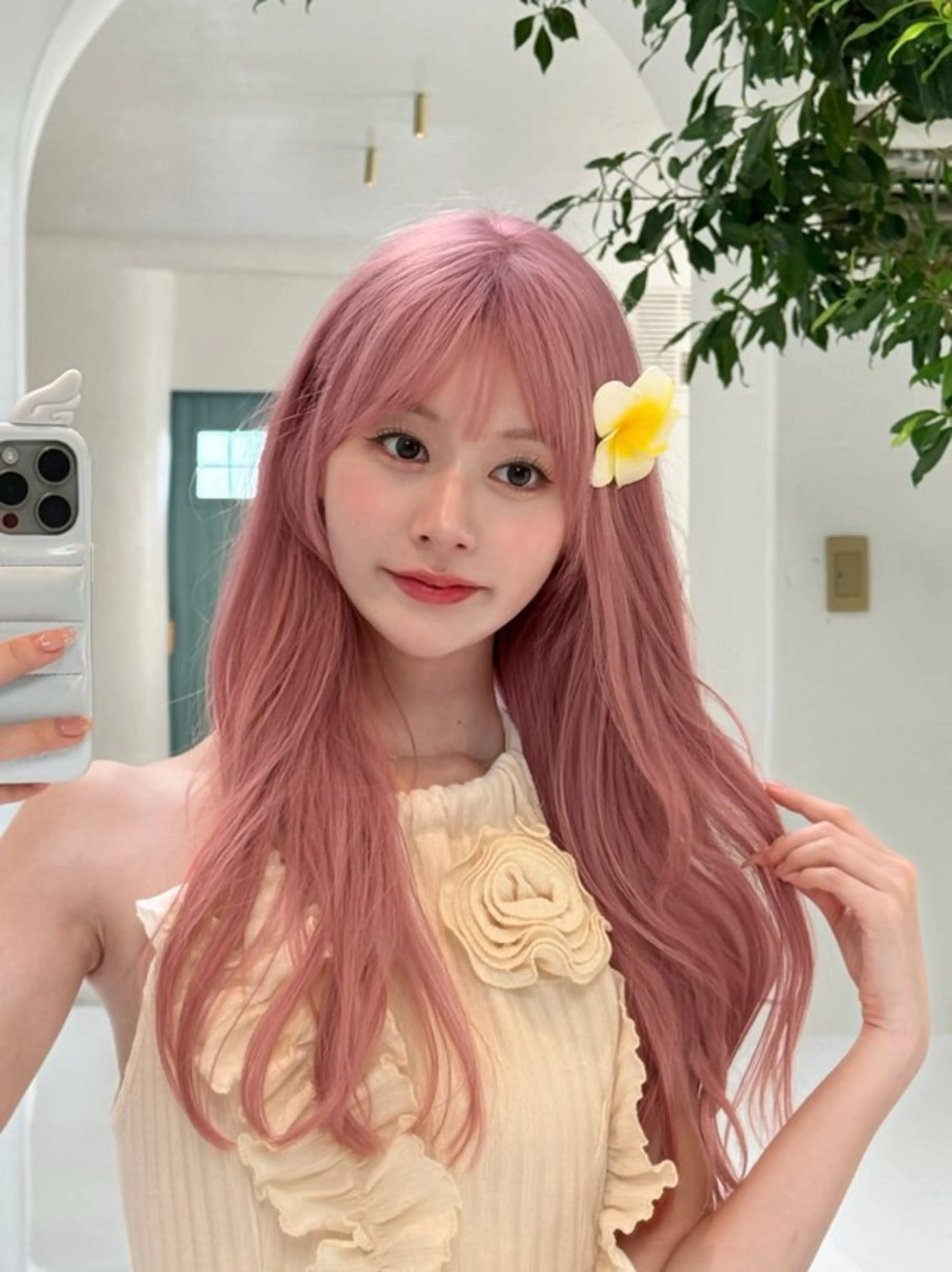 ロング カラー 高島大登/顔周り /レイヤーカットのヘアスタイル