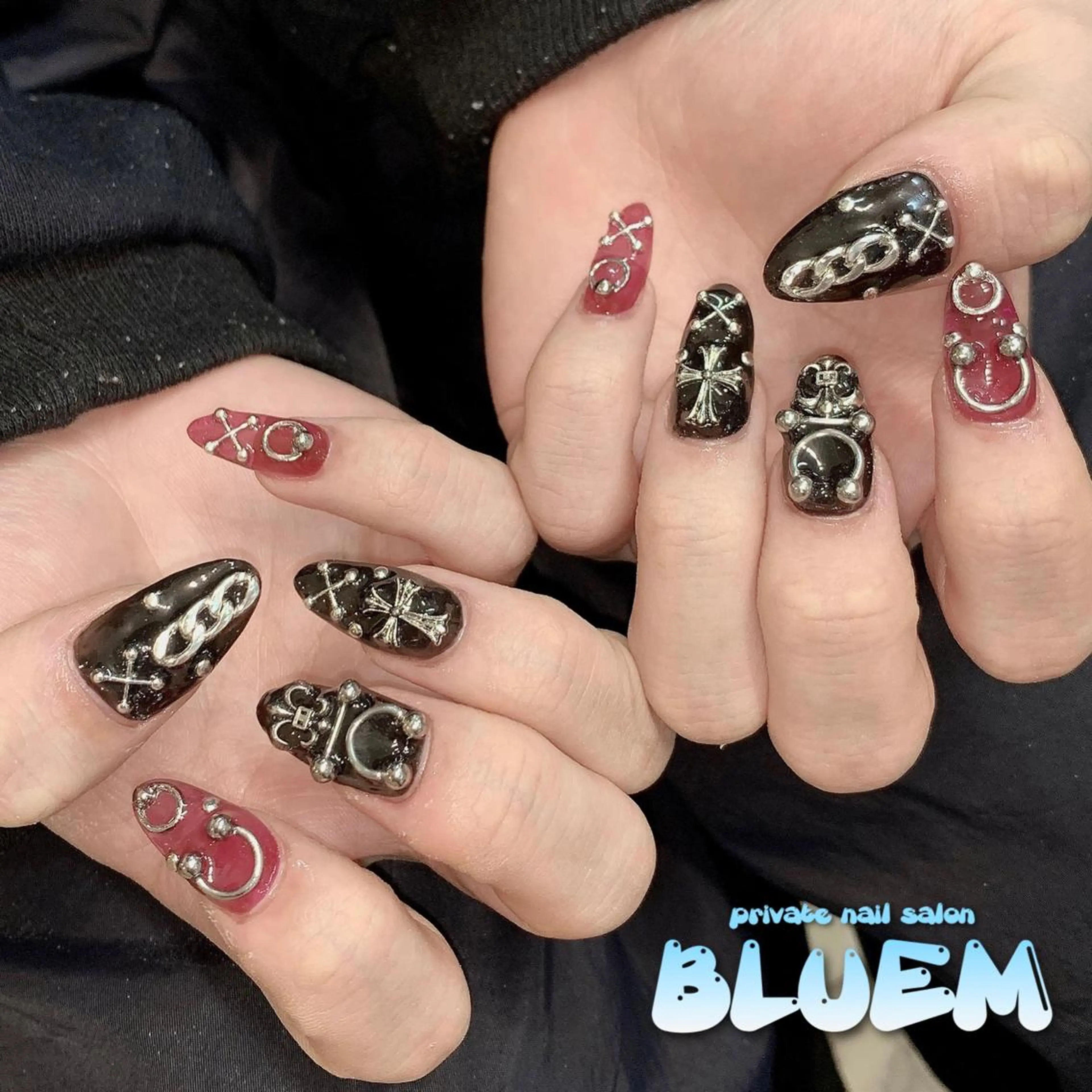 ネイル ハンドネイル BLUEM なな🐶のネイルデザイン