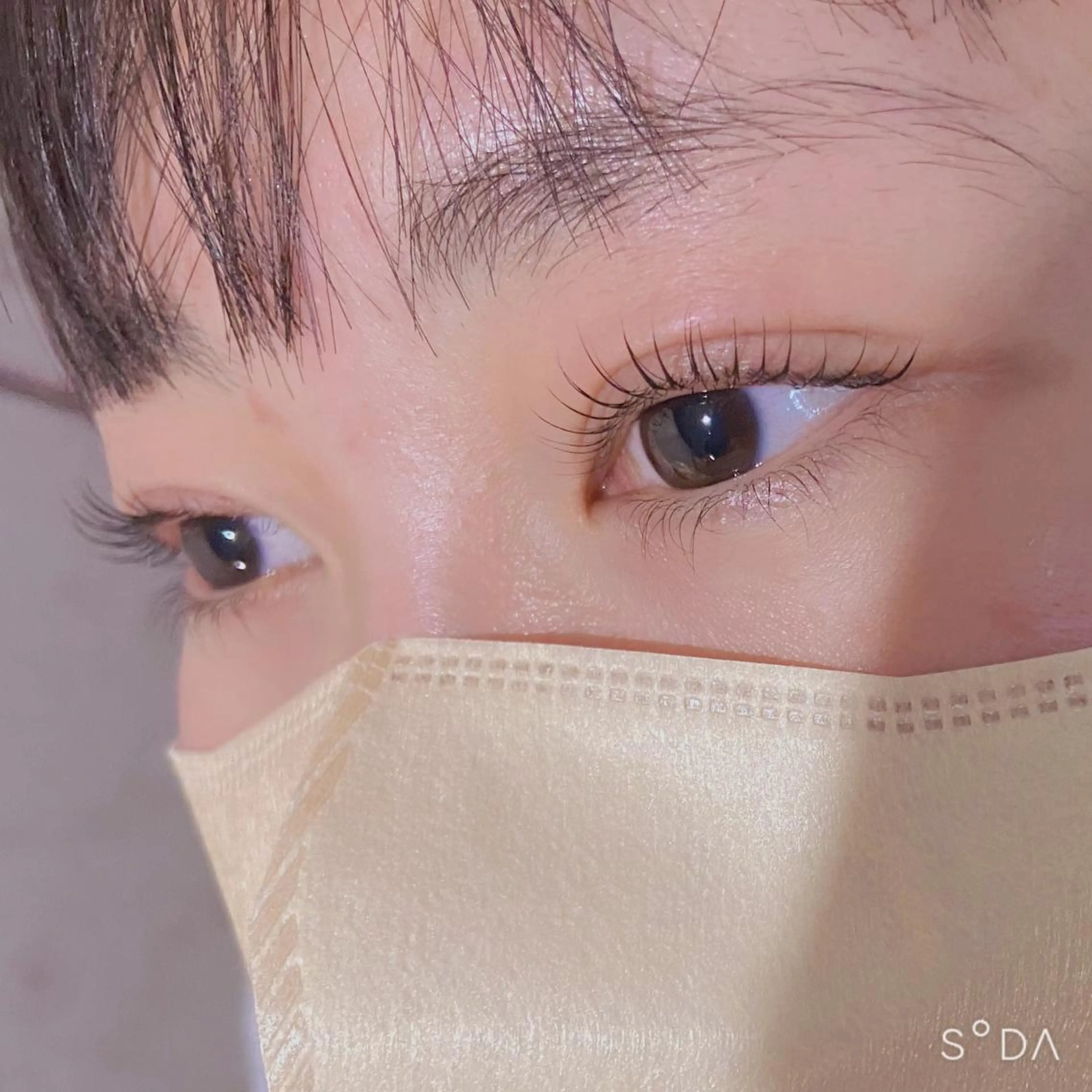 マツエク・マツパ 束感まつ毛 韓国風マツエク マツパ フジ ワラのマツエク・マツパデザイン