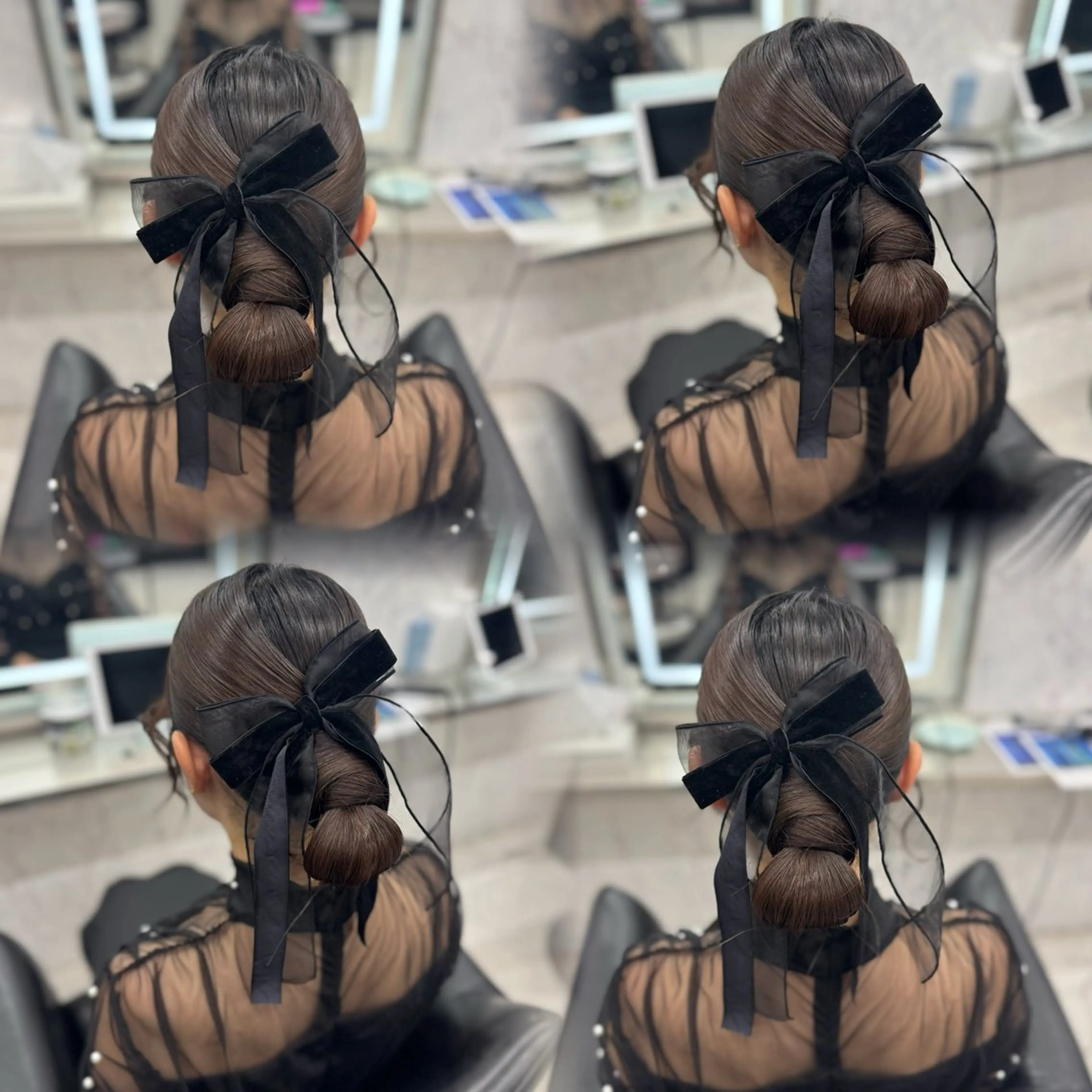 ロング ヘアアレンジ ヘアセット JPCY MIRIYAのヘアスタイル