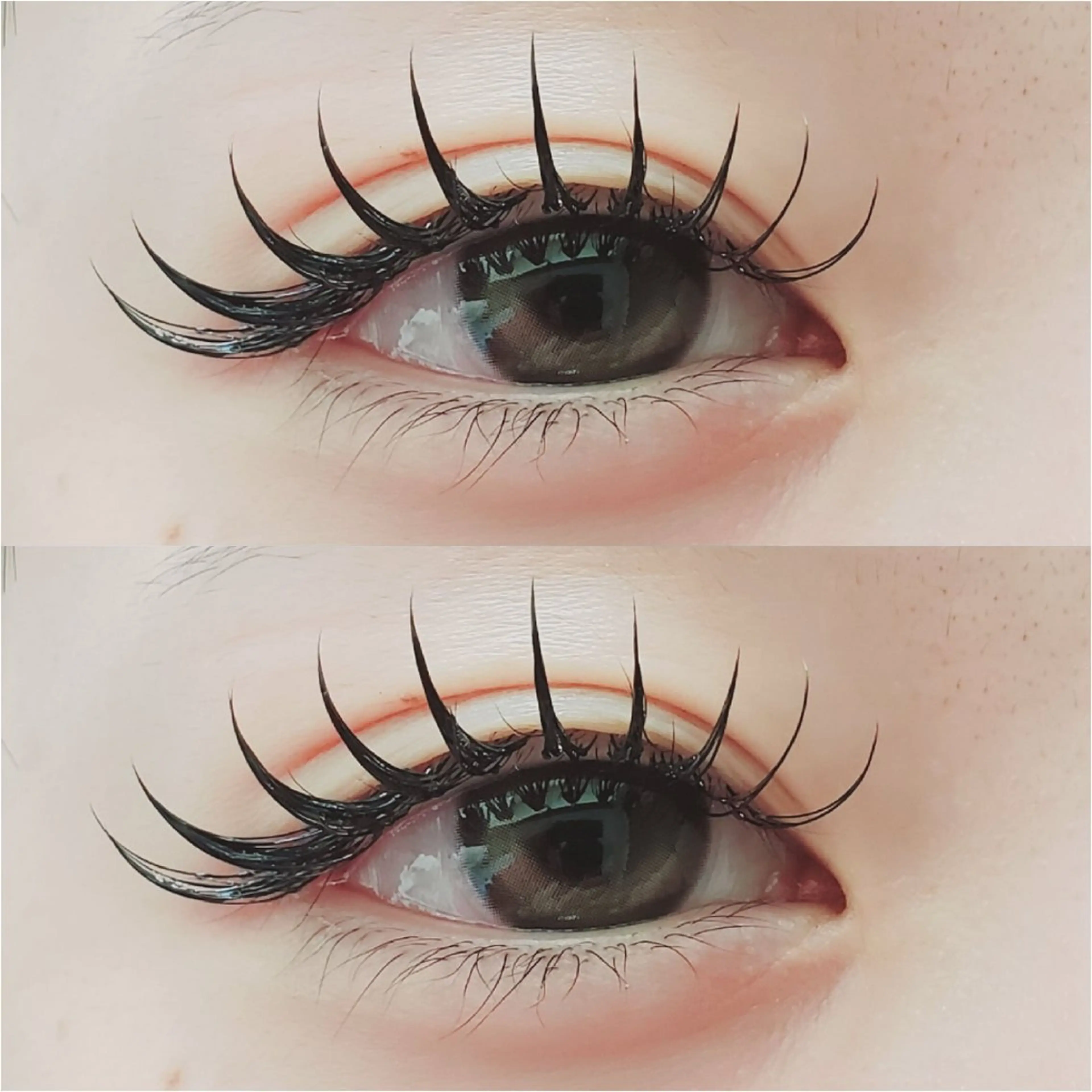 マツエク・マツパ 束感まつ毛 フラットラッシュ 韓国風マツエク マツエク セレビアイ 磯山☆ LEDエクステ☆立川のマツエク・マツパデザイン