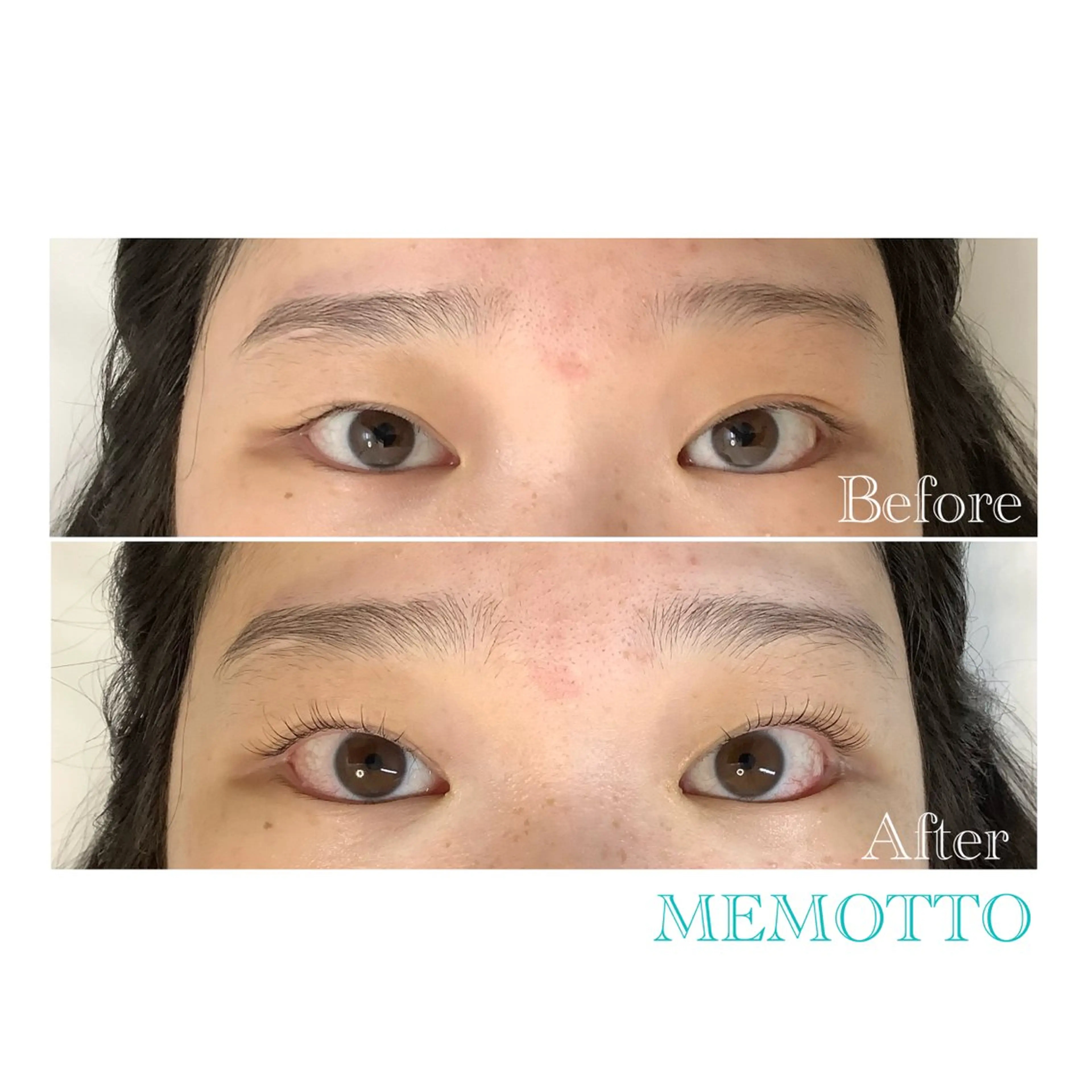 マツエク・マツパ 一重×まつ毛パーマ マツパ MEMOTTO CHIHIROのマツエク・マツパデザイン